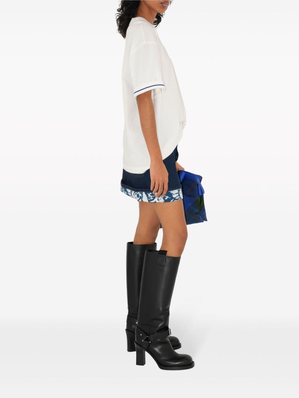 short-sleeve cotton T-shirt - 3