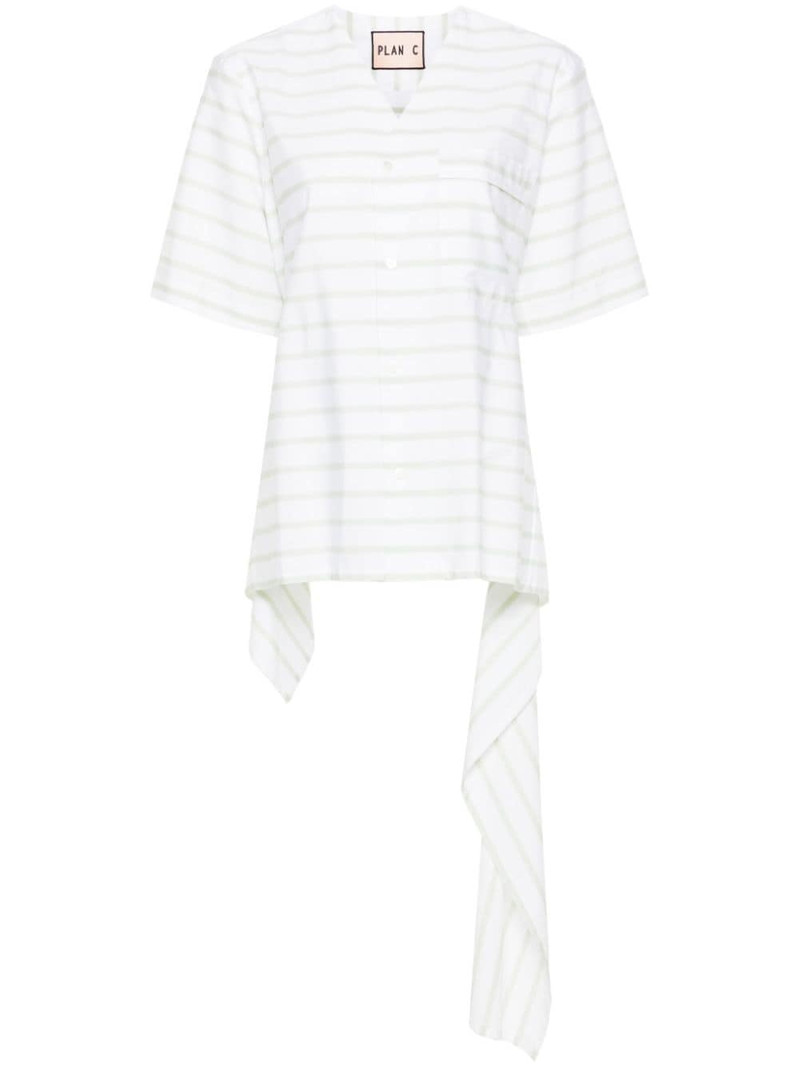 striped poplin shirt 1