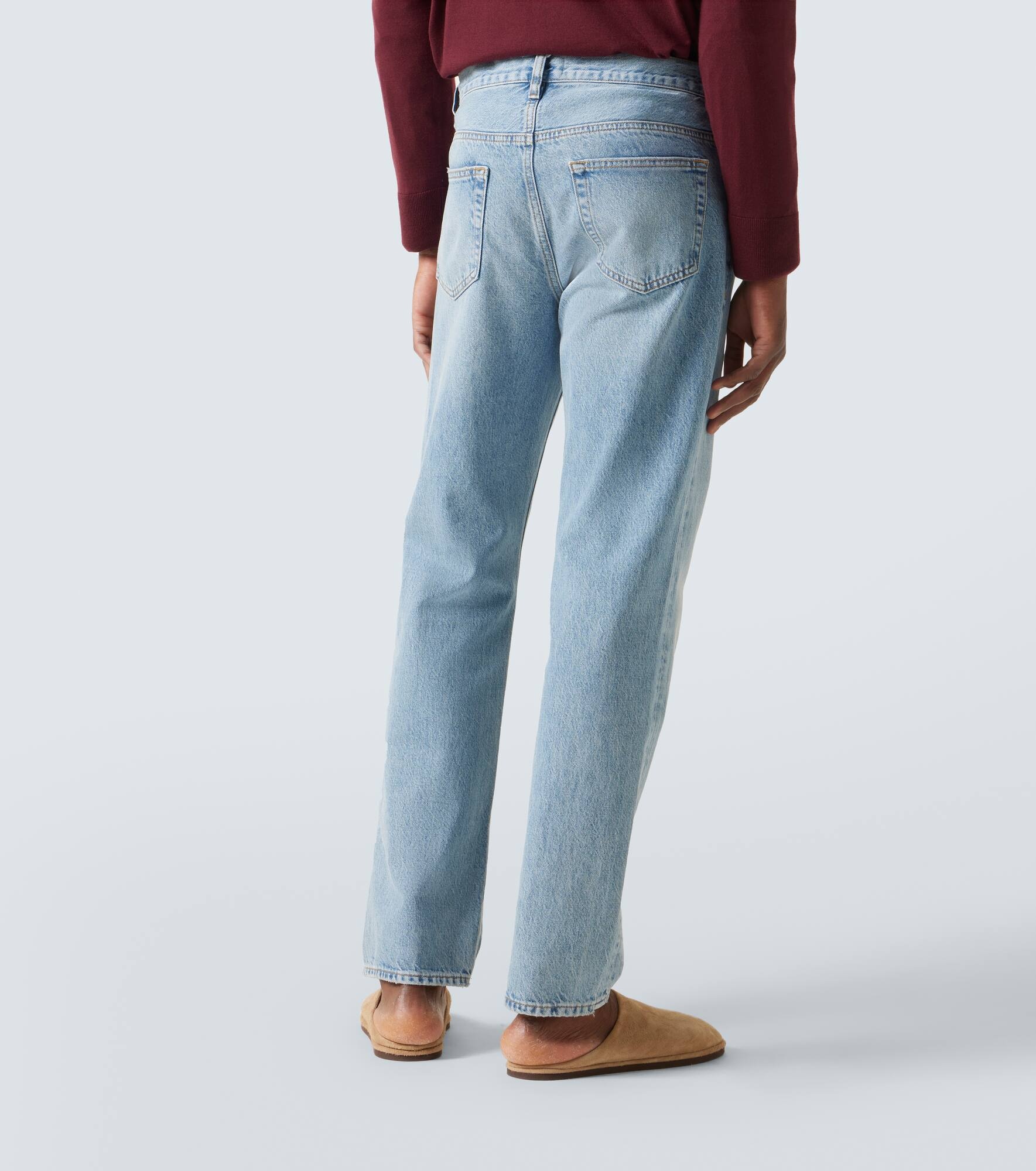 The Straight mid-rise straight jeans - 4