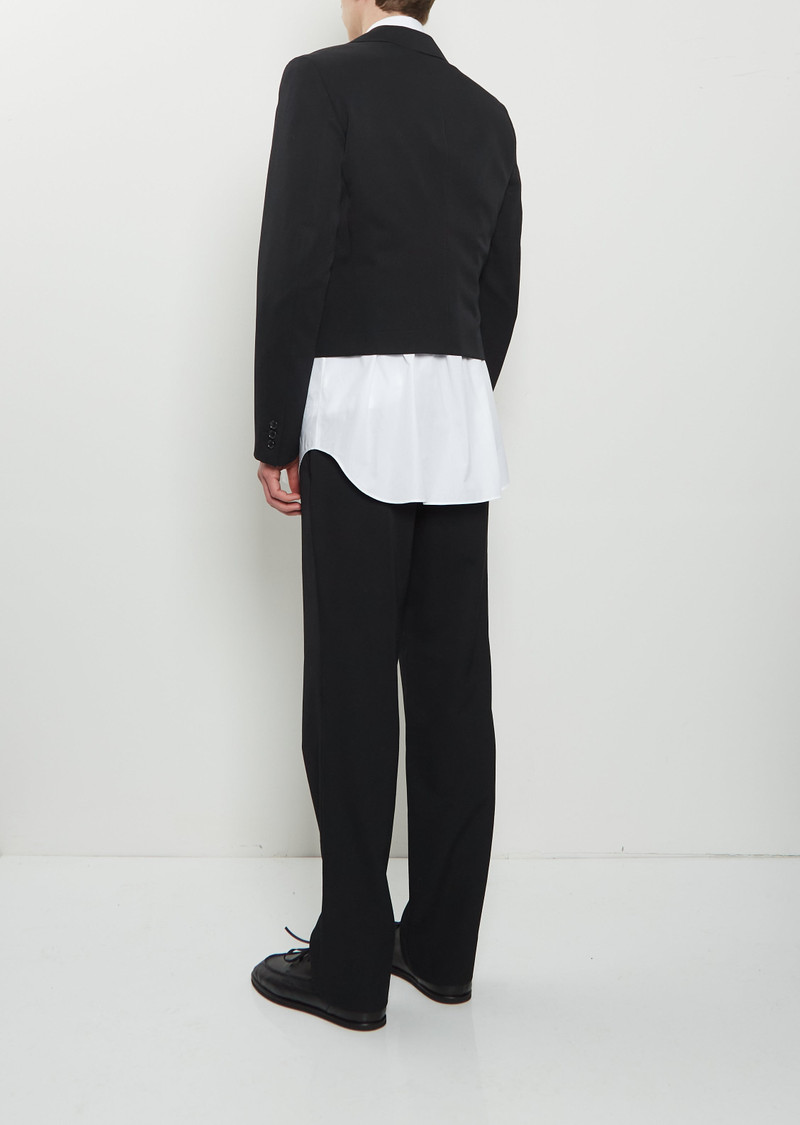 Comme des Garçons Homme Plus Wool Short Blazer outlook