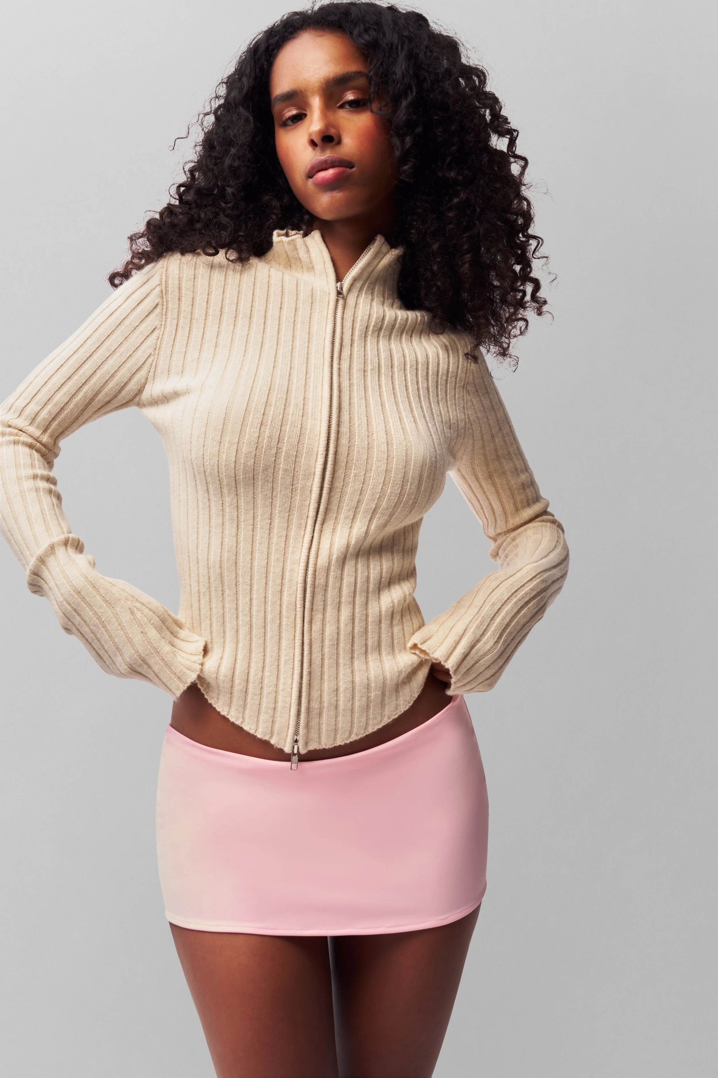 MICRO MINI STRETCH SKIRT - 1