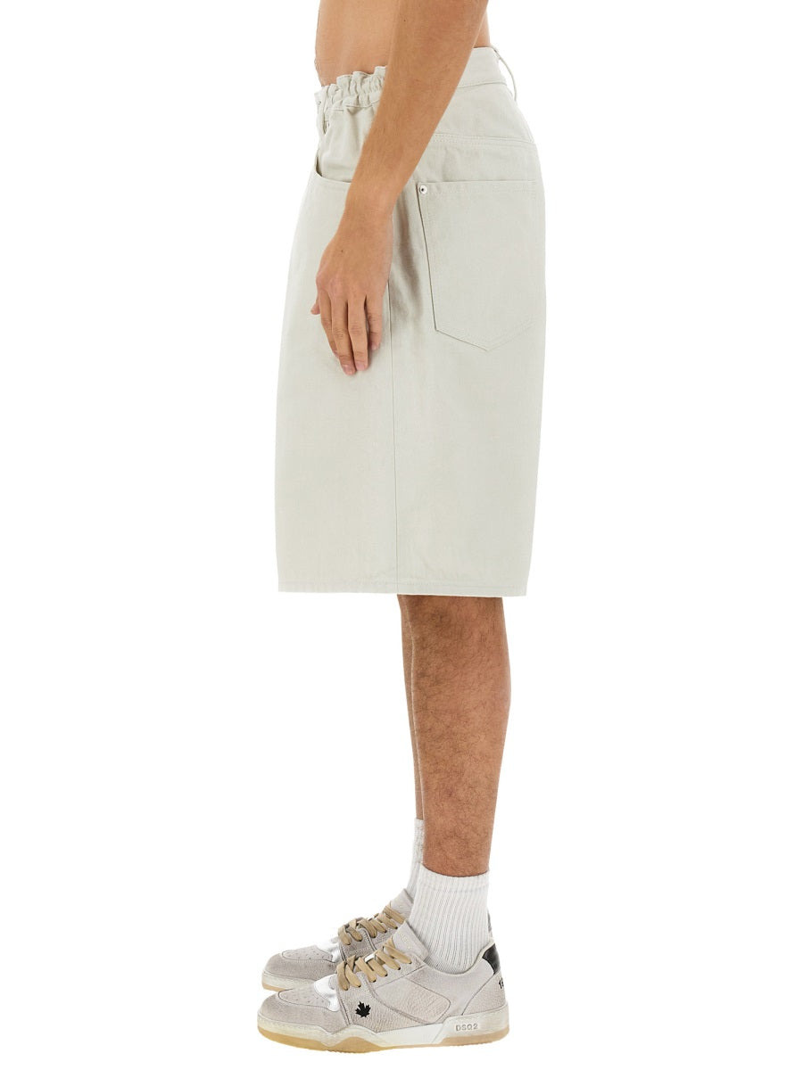 Dsquared Men Denim Bermuda Shorts - 4