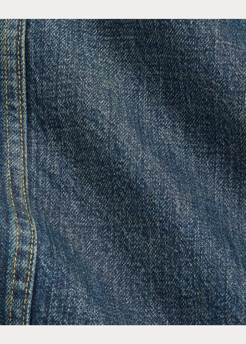 Hitching Fleece-Denim Ranch Jacket 6