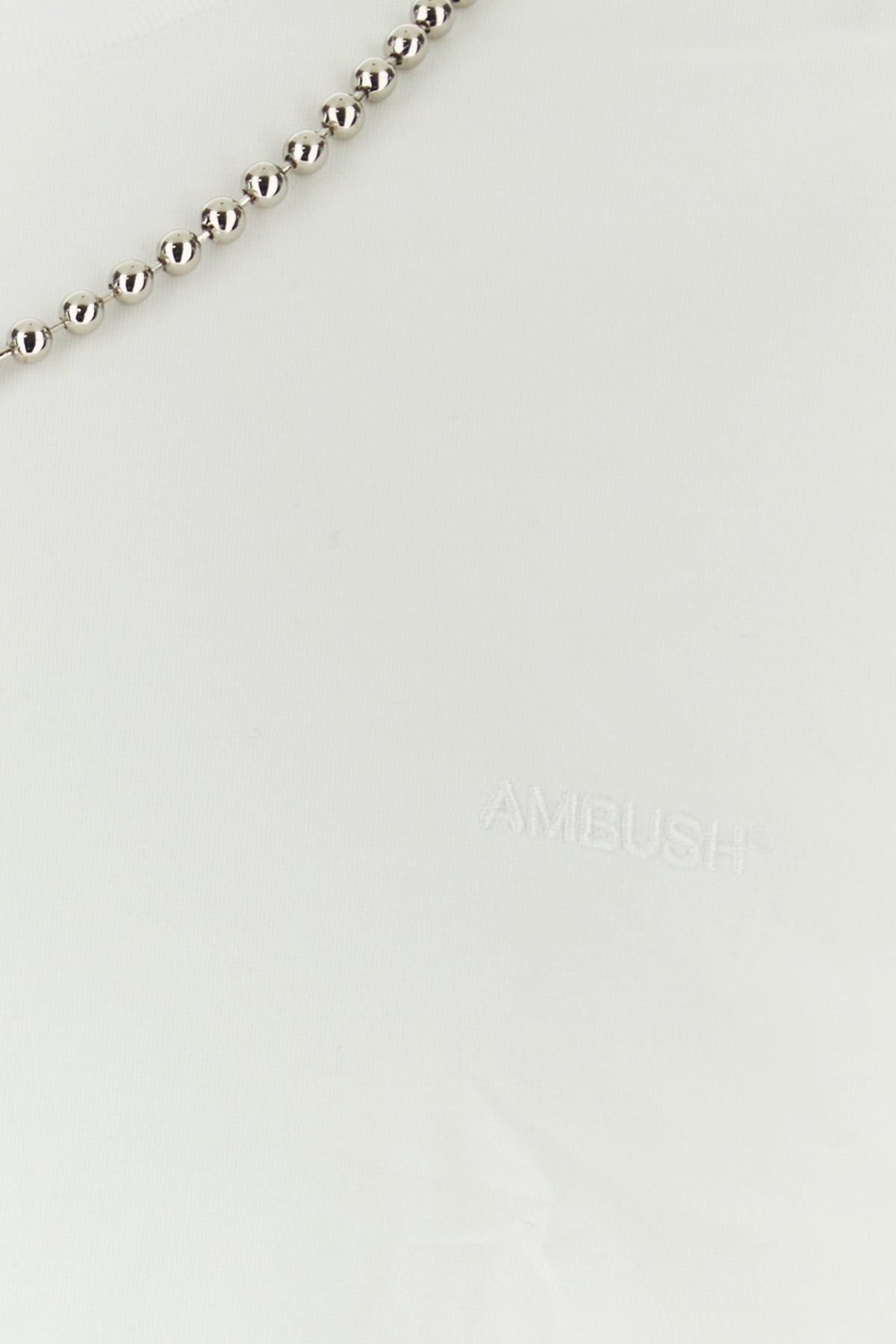 White cotton t-shirt - 3
