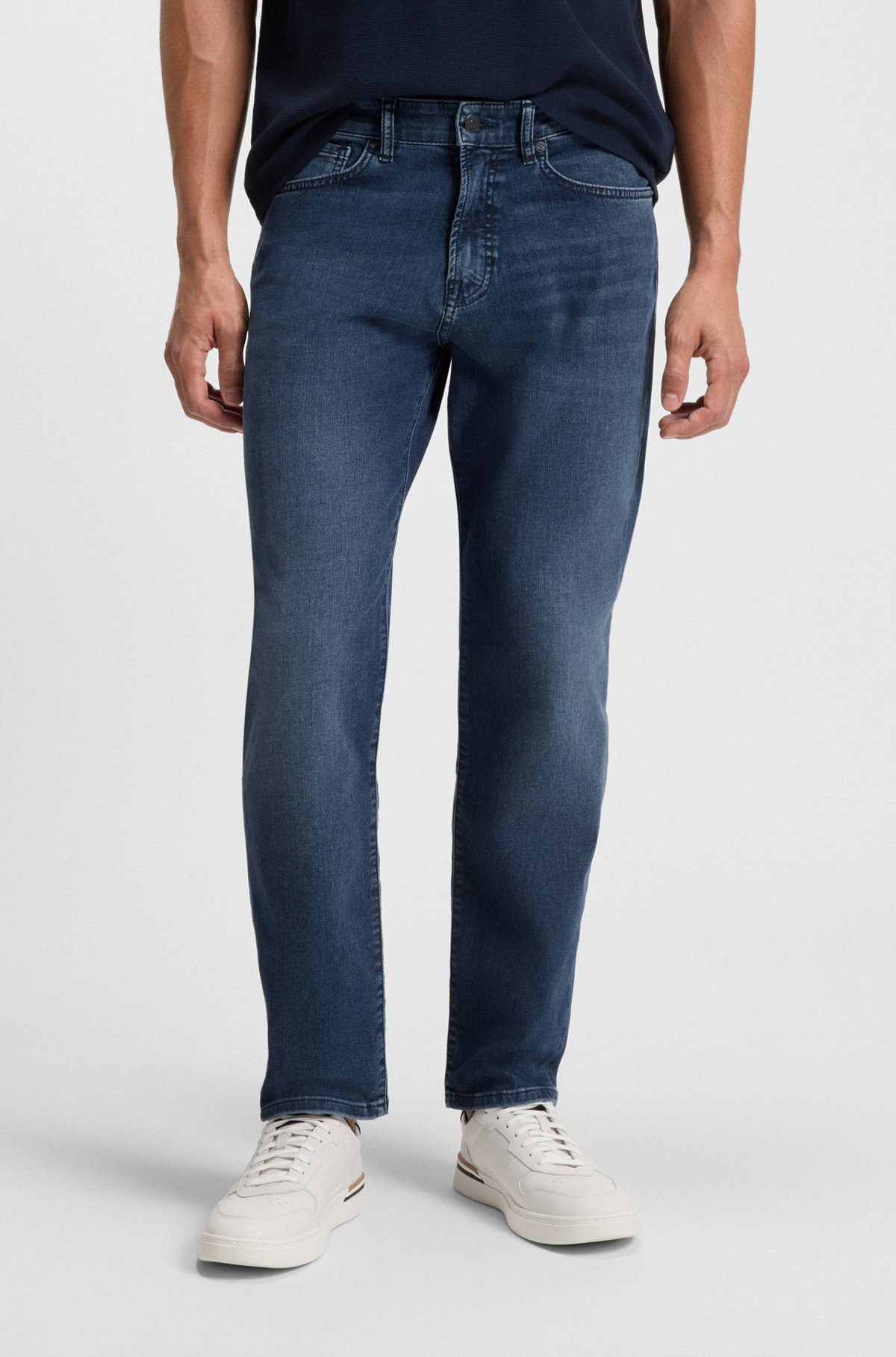 MAINE REGULAR-FIT JEANS IN BLUE SOFT-MOTION DENIM - 2