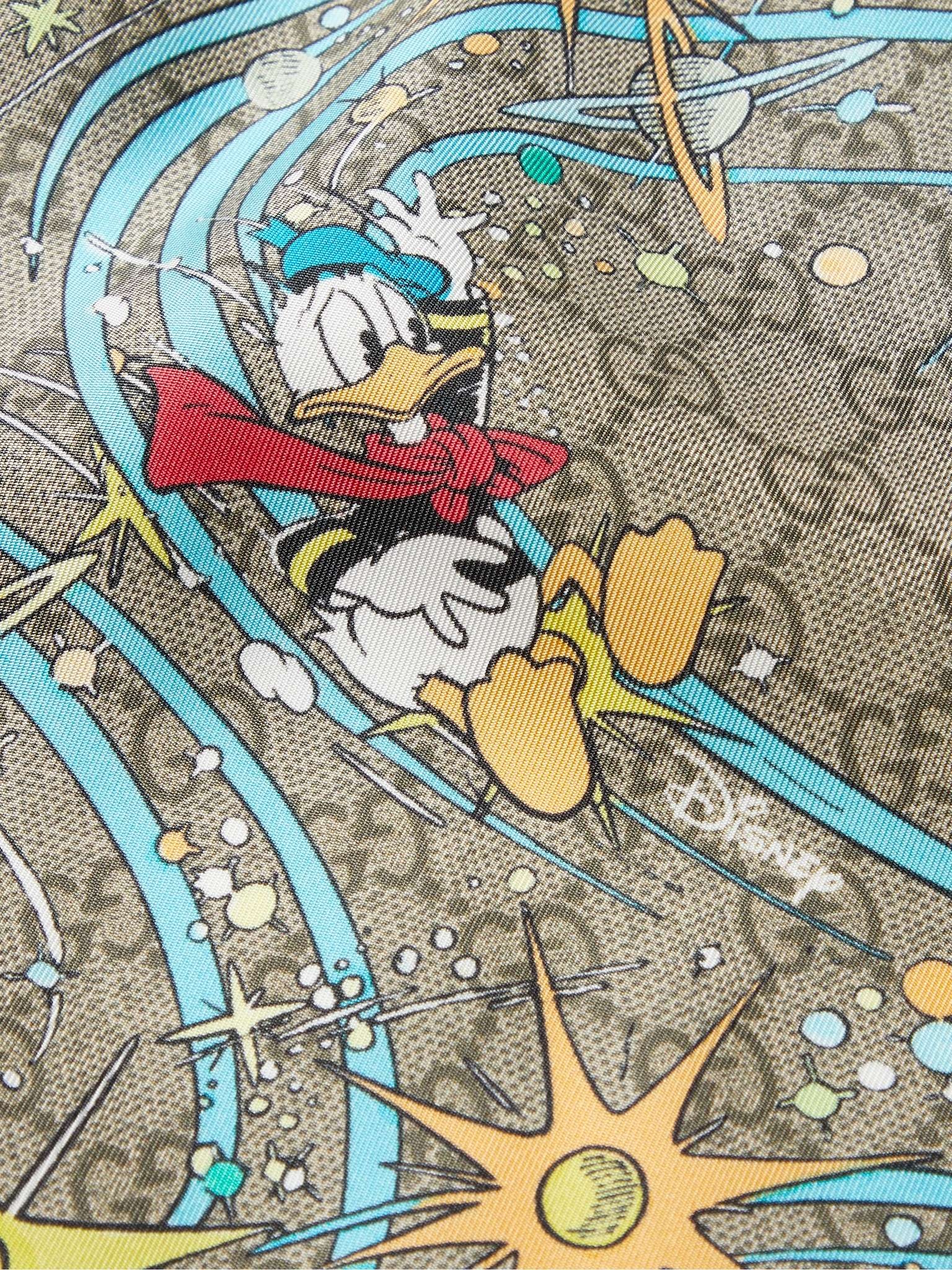 + Disney Printed Silk-Twill Scarf - 4