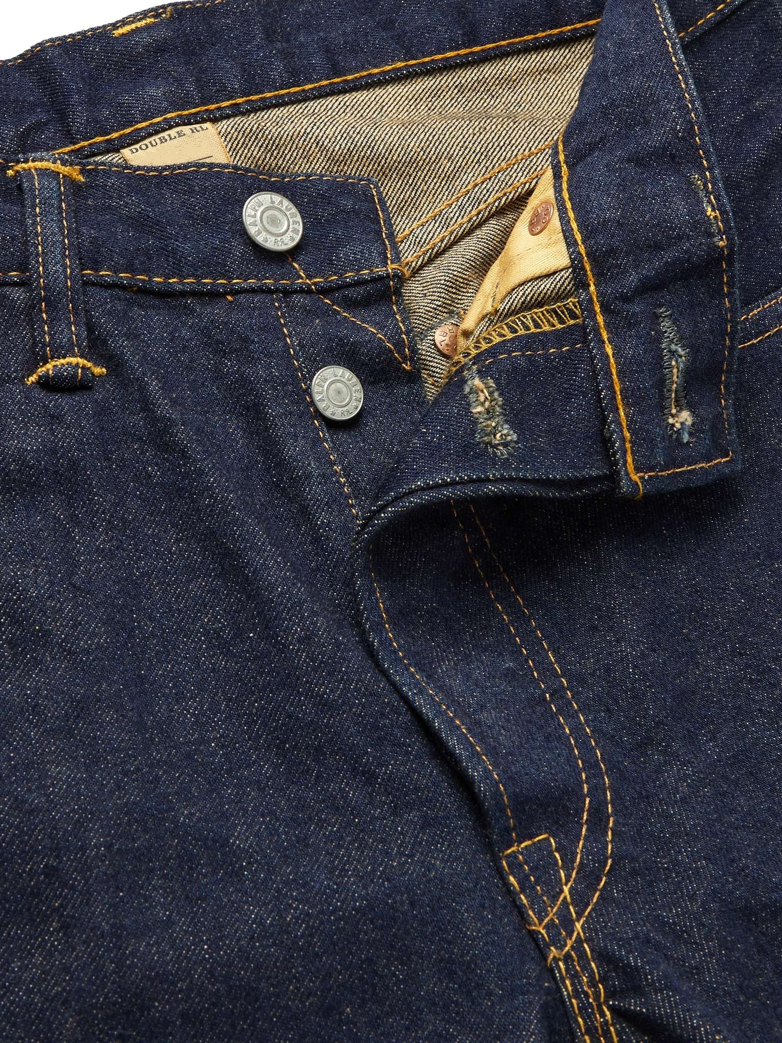 Slim-Fit Selvedge Denim Jeans - 3