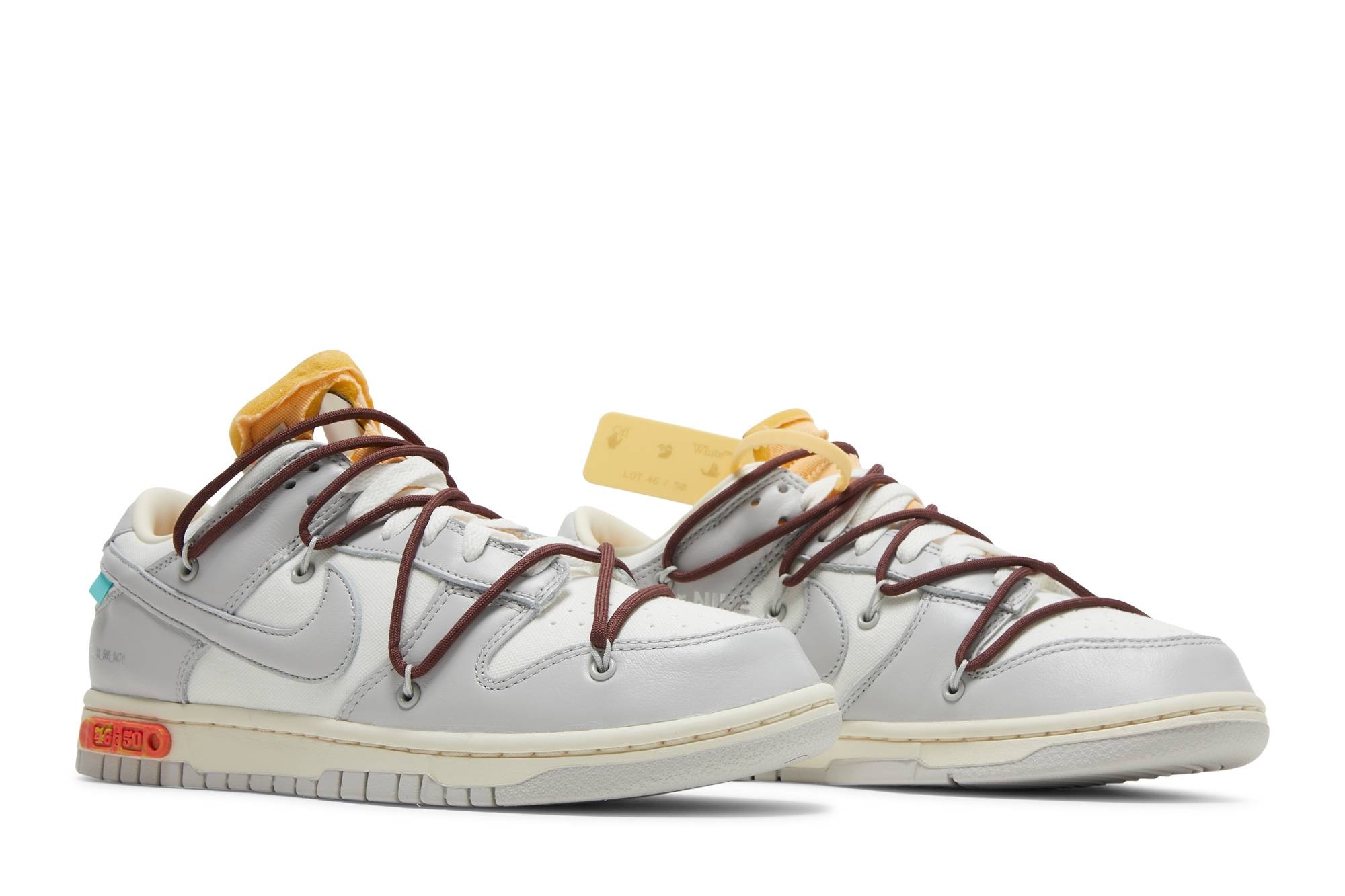 Off-White x Dunk Low 'Lot 46 of 50' - 8