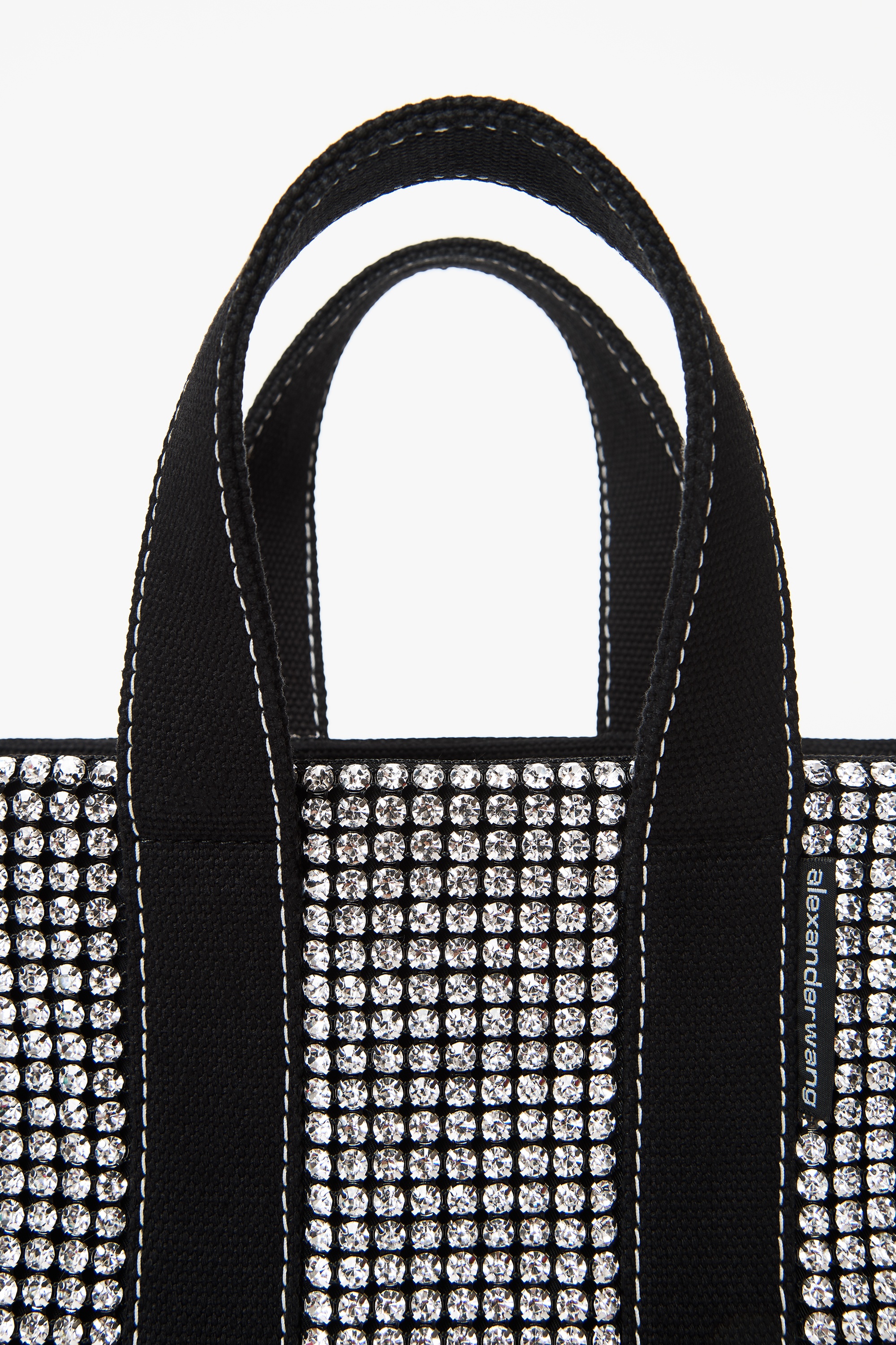 cruiser mini tote in crystal mesh - 2