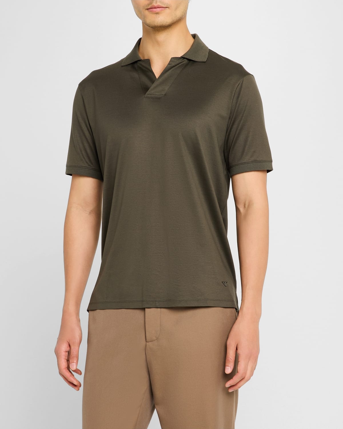 Men's Johnny Collar Polo Shirt - 4