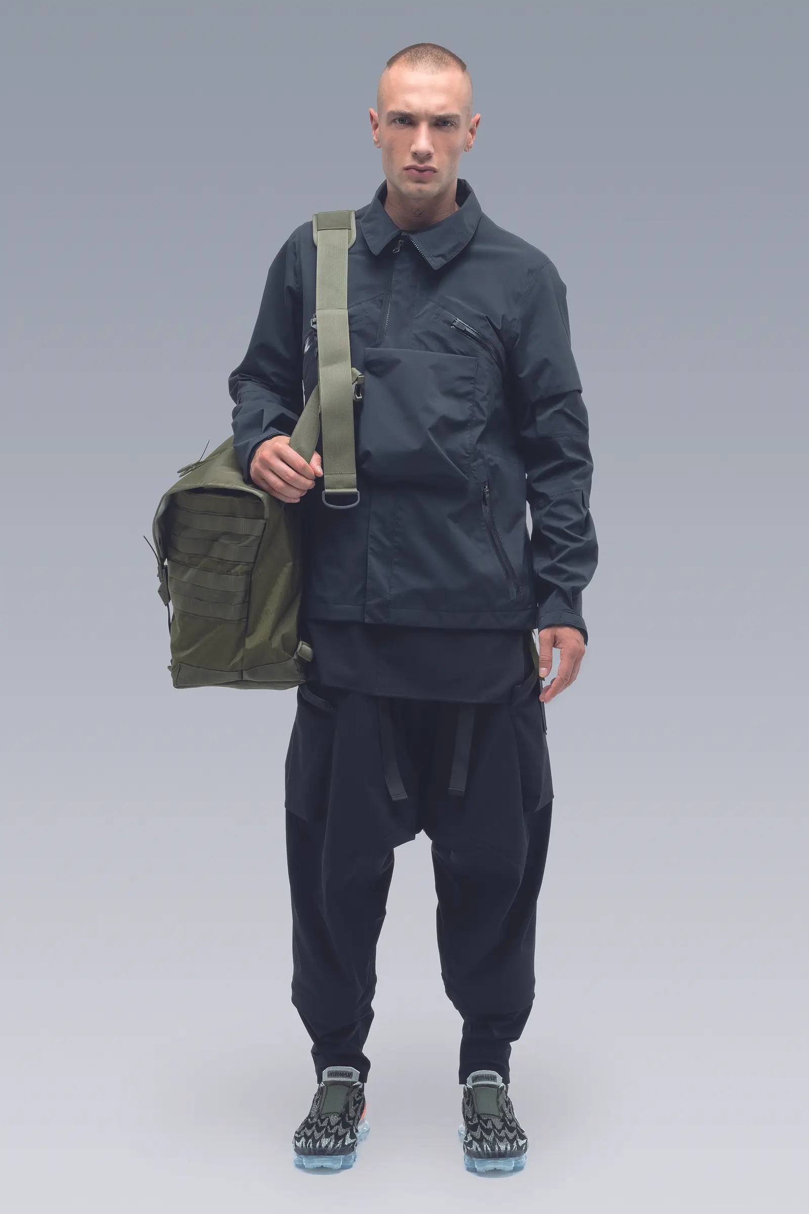 3A-6TS Tec Sys Messenger Einsatztasche Olive - 19