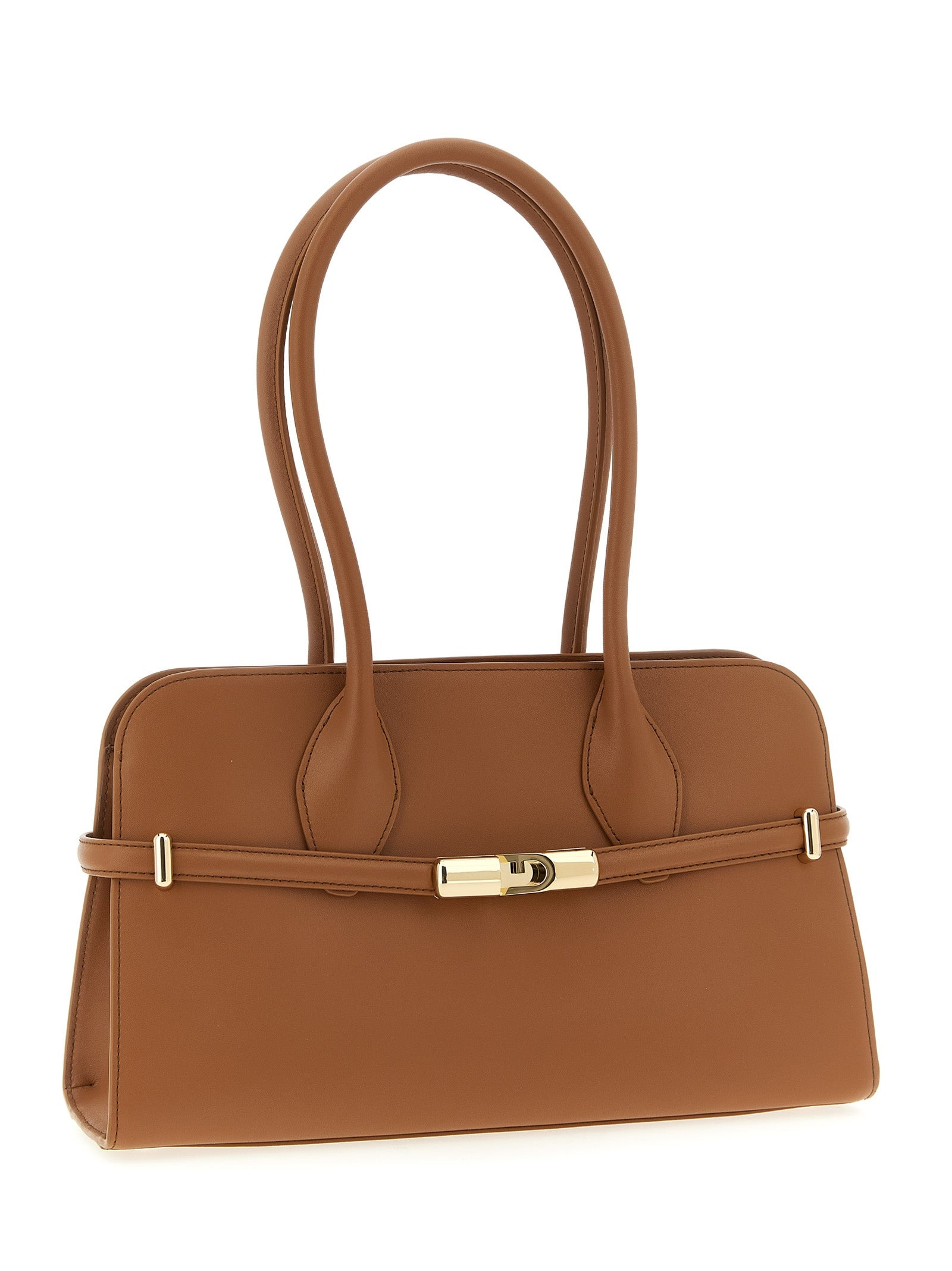 Furla Goccia Dome M Shoulder Bags Brown - 3