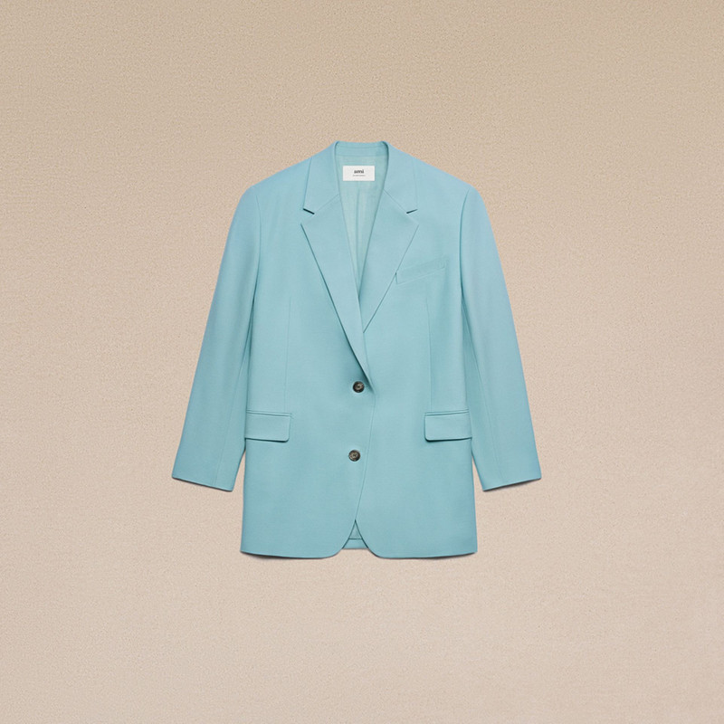 AMI Paris Two Buttons Oversized Jacket outlook