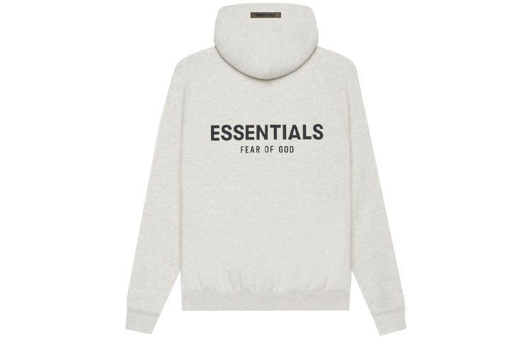 Fear of God Essentials SS21 Pullover Hoodie 'Light Heather Oatmeal' FOG-SS21-593 - 2