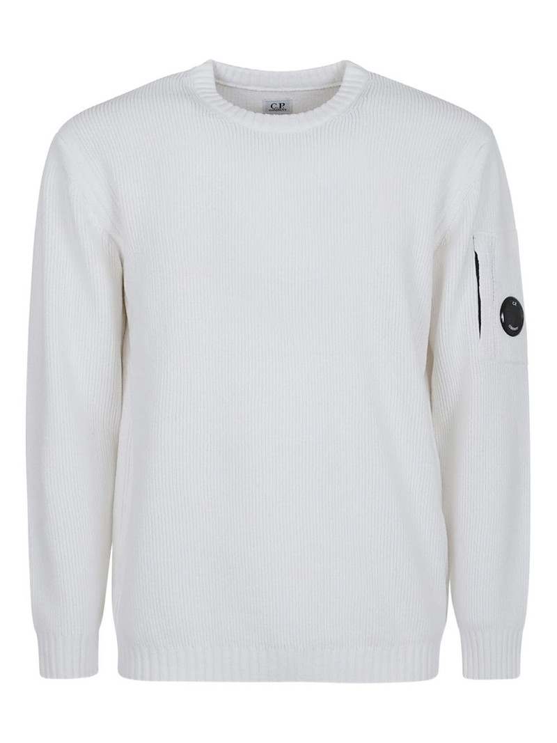 C.P. Company Lens-detail ribbed sweater outlook