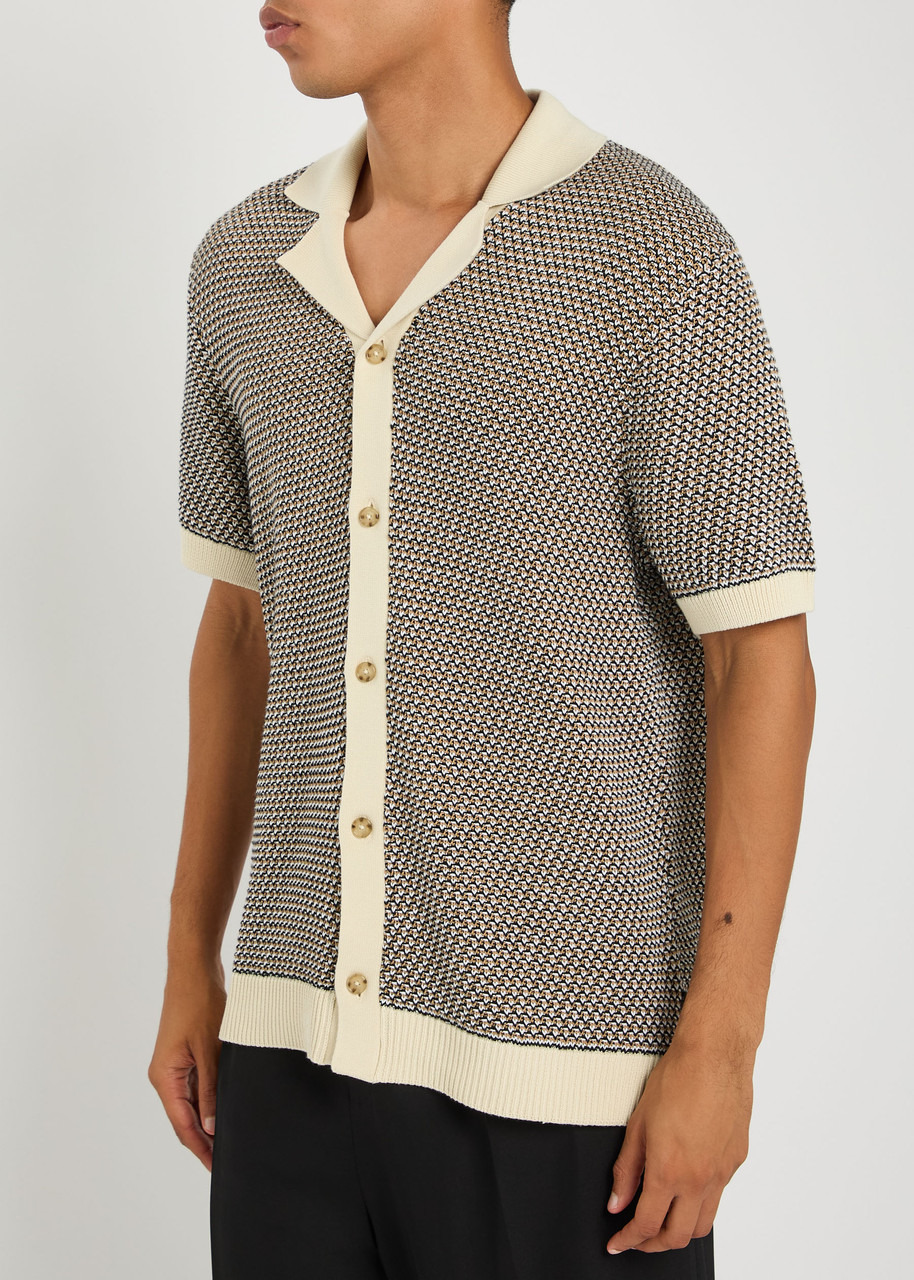Boss Knitted Cotton Shirt - 2