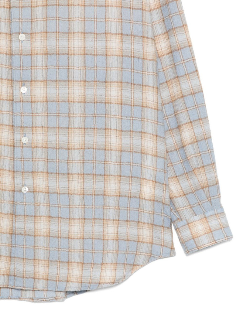 Airy checked shirt 3