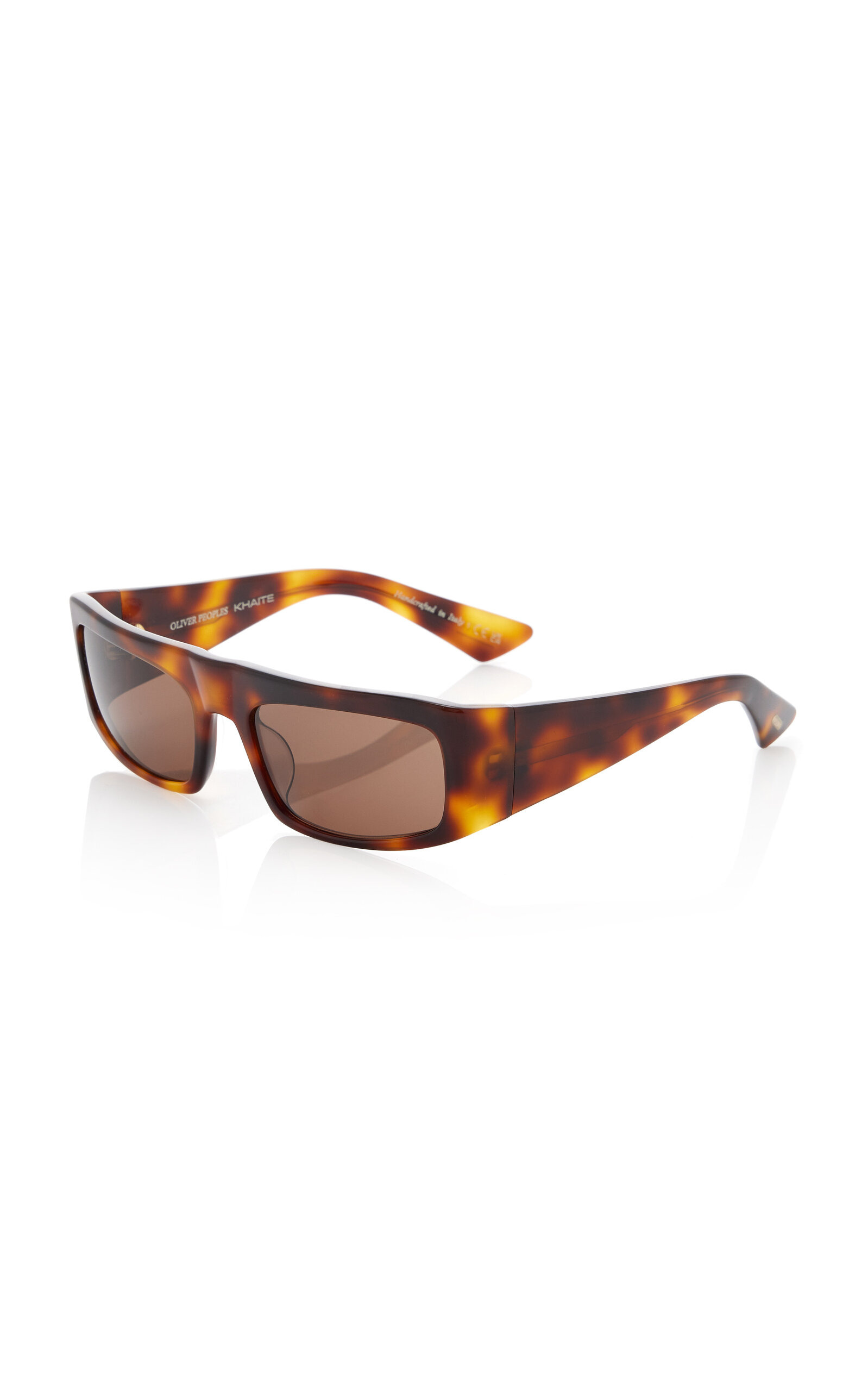 x Oliver Peoples 1979C Square-Frame Acetate Sunglasses brown - 3