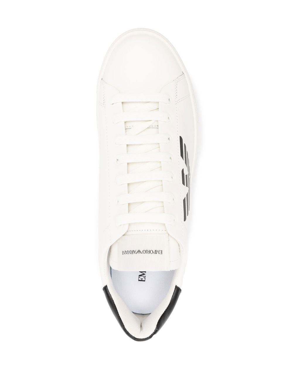 lace-up logo-print sneakers - 4