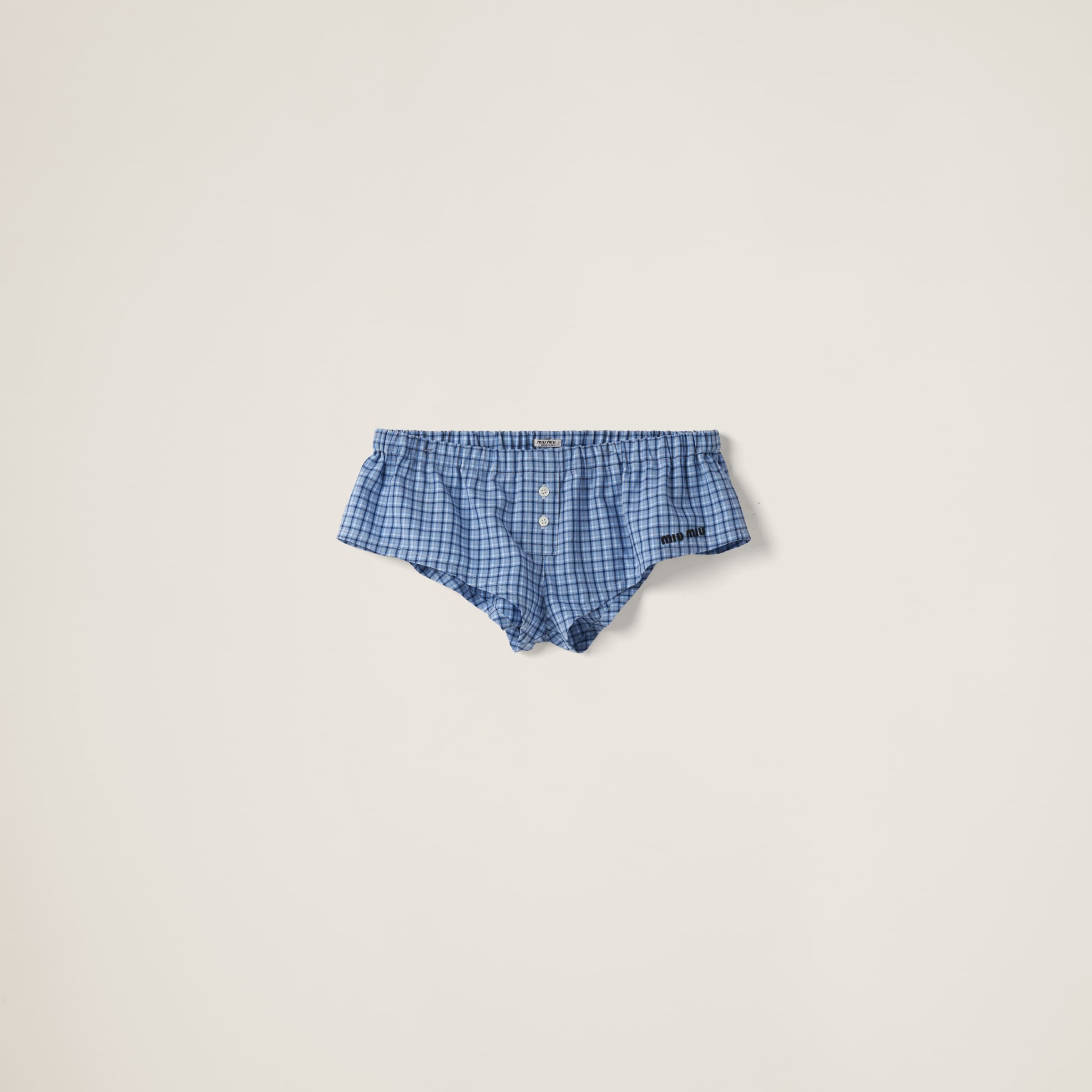 Checked boxer shorts - 1