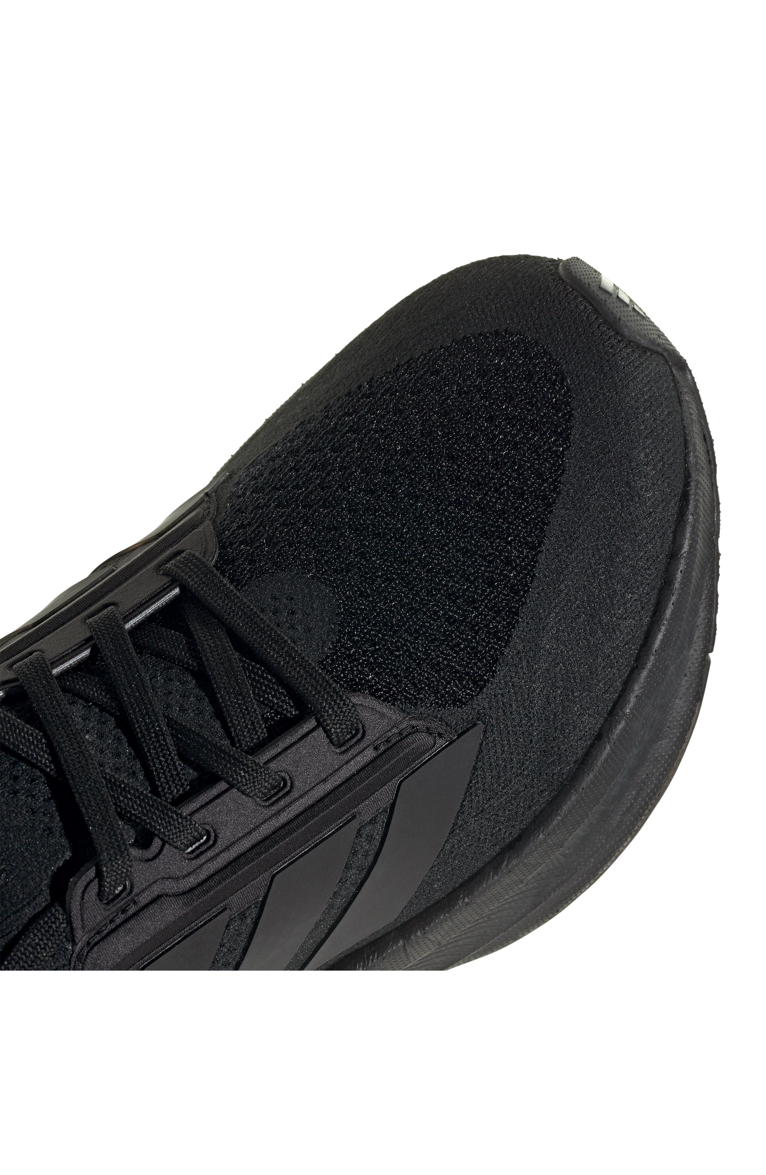 adidas Ultraboost 5 Running Shoe in Black/Black/White at Nordstrom - 8