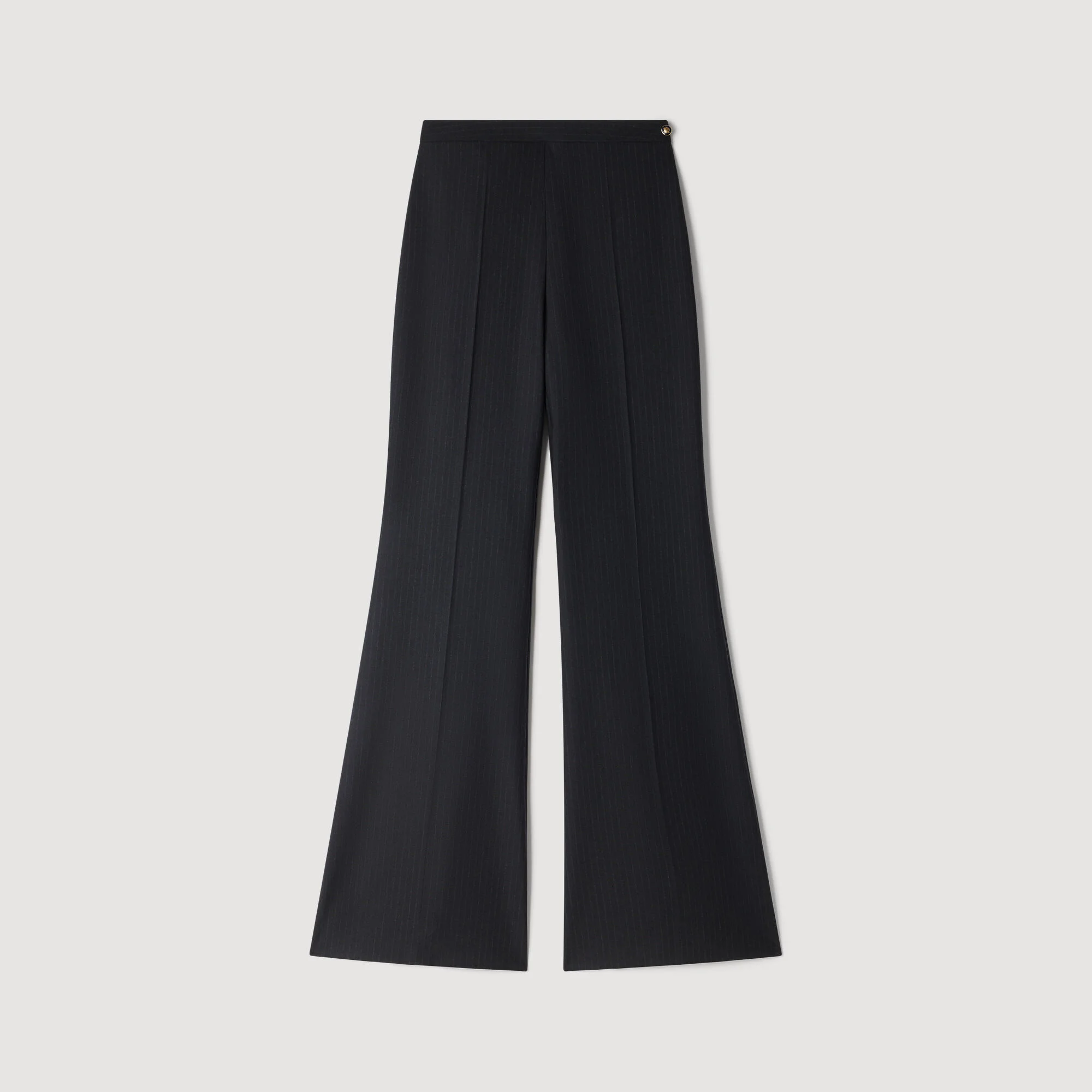 WOOL SUIT TROUSERS - 1