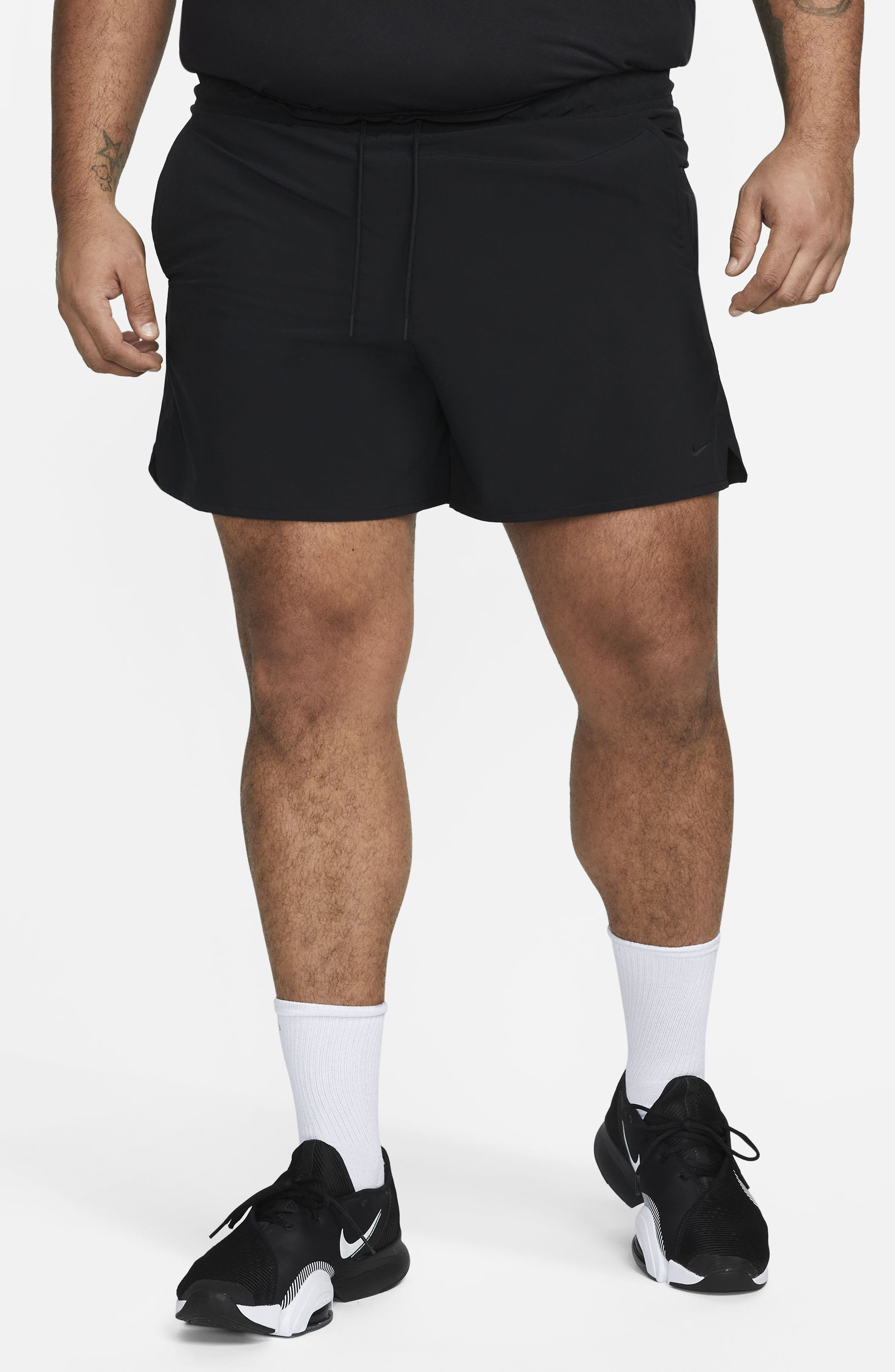 Nike Dri-Fit Unlimited 5-Inch Athletic Shorts in 010 Black/black/black at Nordstrom - 3