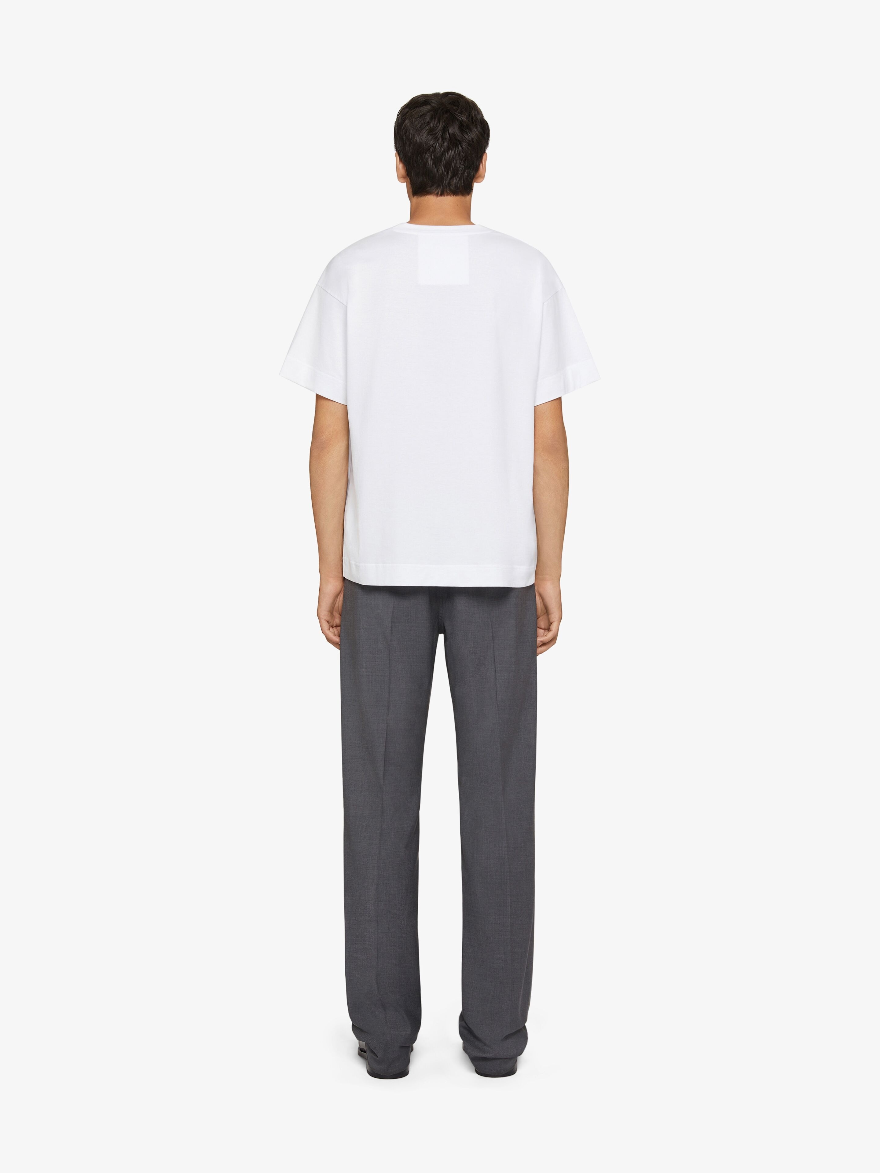 4G STARS BOXY FIT T-SHIRT IN COTTON - 4