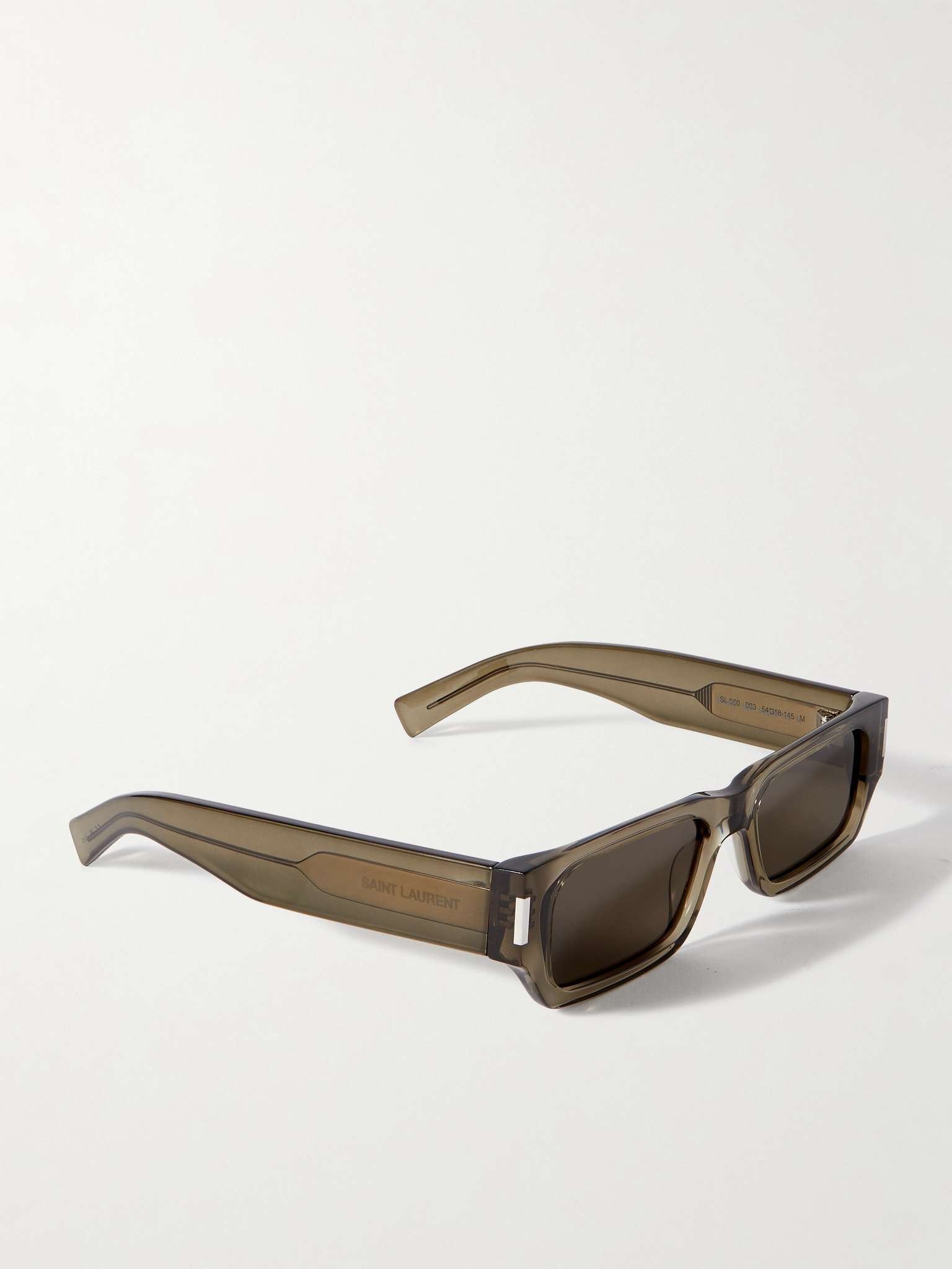 New Wave Rectangular-Frame Acetate Sunglasses - 3