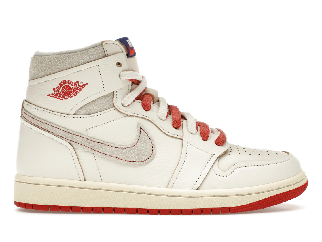 Jordan 1 Retro High Rare Air Sail Cinnabar (Women's) - 1