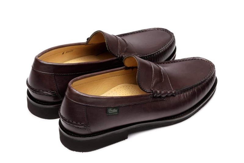 Paraboot Brighton Lisse Café - Rubber Sole outlook