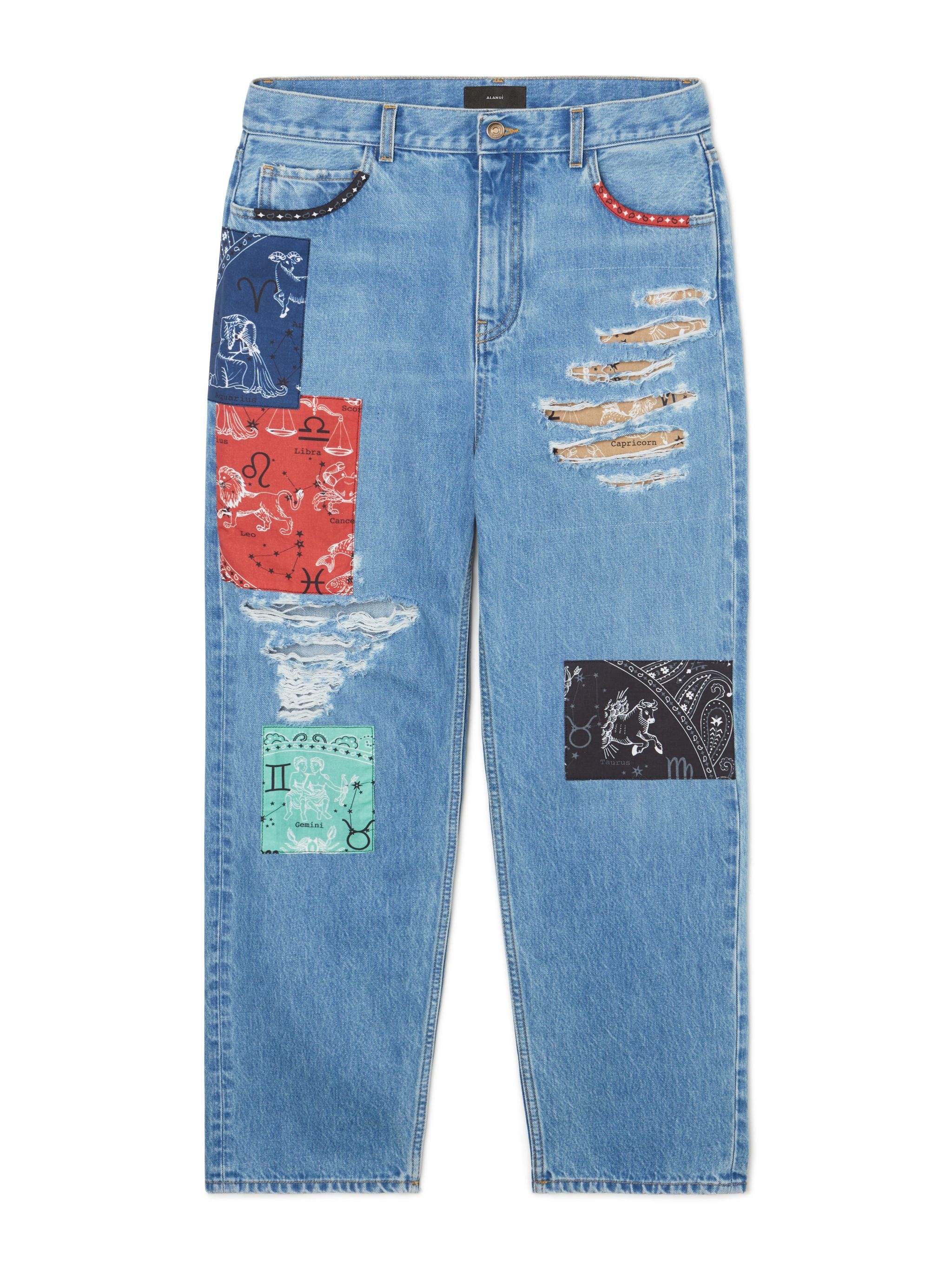 The Twelve Signs Denim Pants - 1