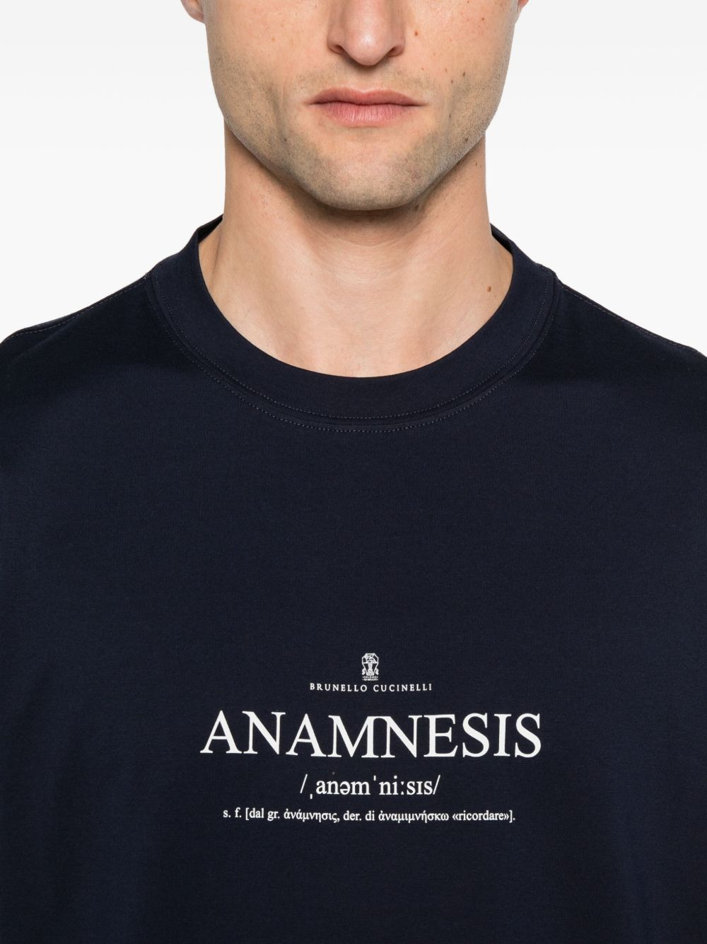 Brunello Cucinelli T-shirts and Polos Blue - 2
