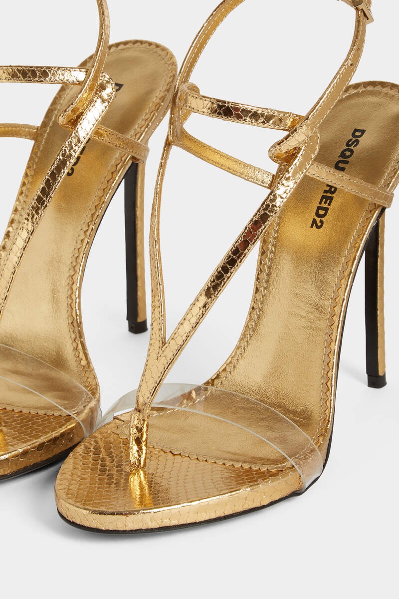 EVENING HEELED SANDALS - 5