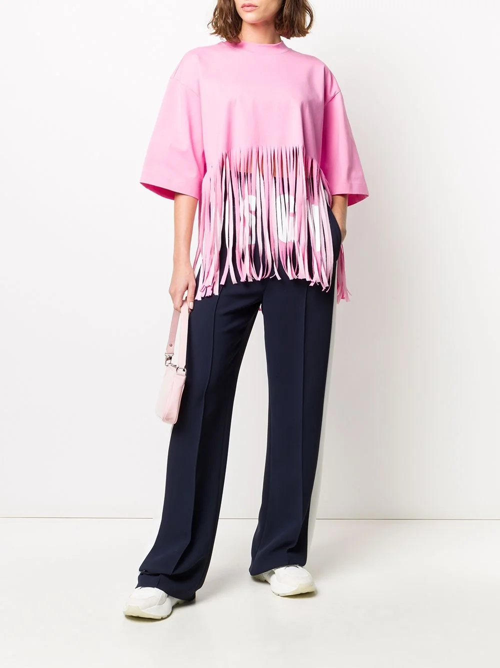 side stripe track pants - 1