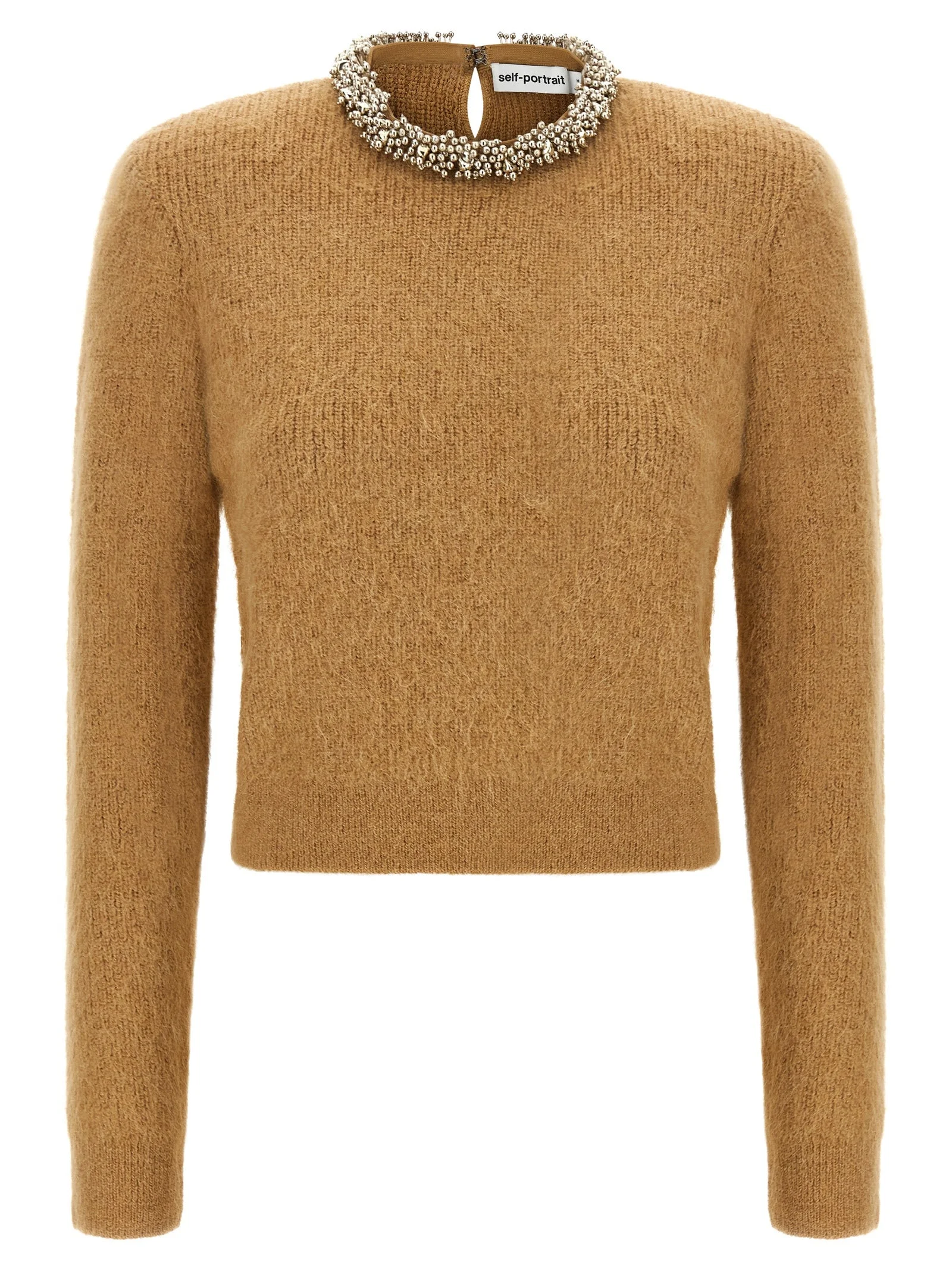 Self Portrait Women Sweater With Jewel Embroidery - 1