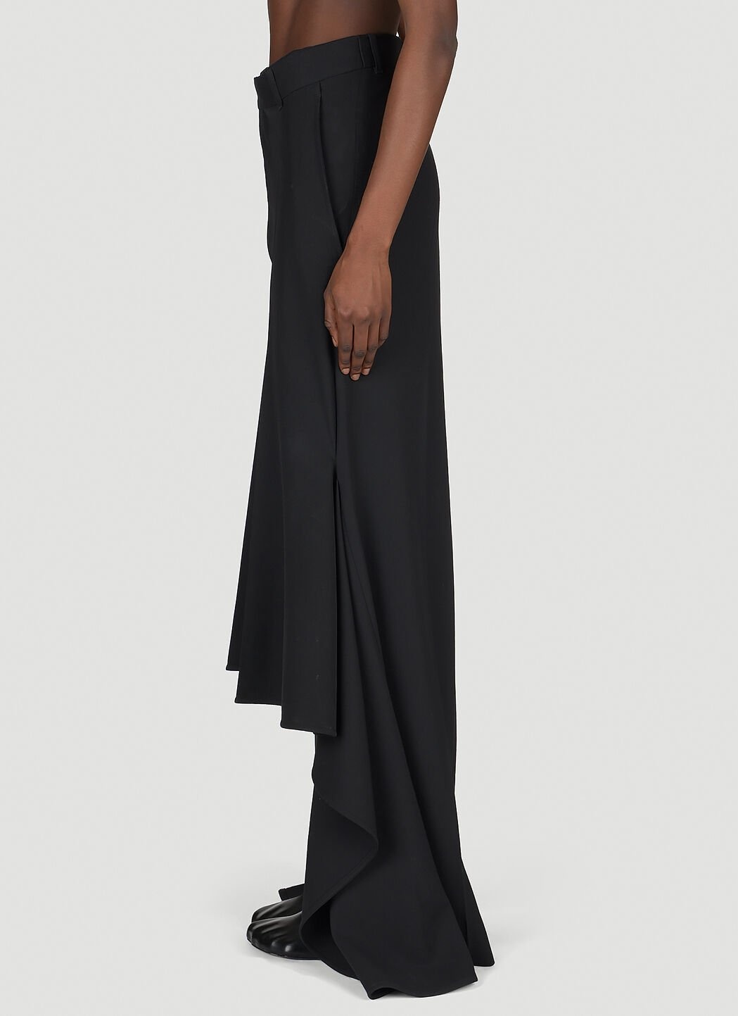 Godet Draped Skirt - 2