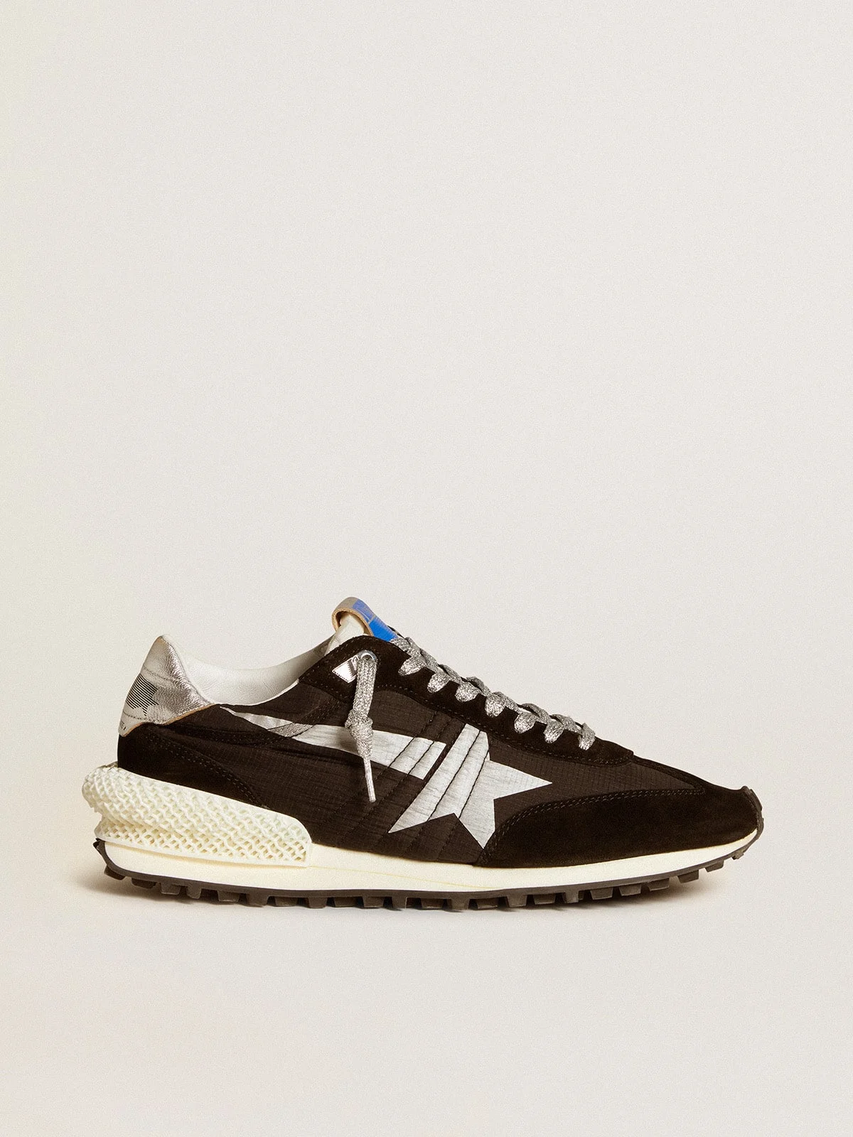 Men’s Marathon with black ripstop nylon upper and silver star - 1