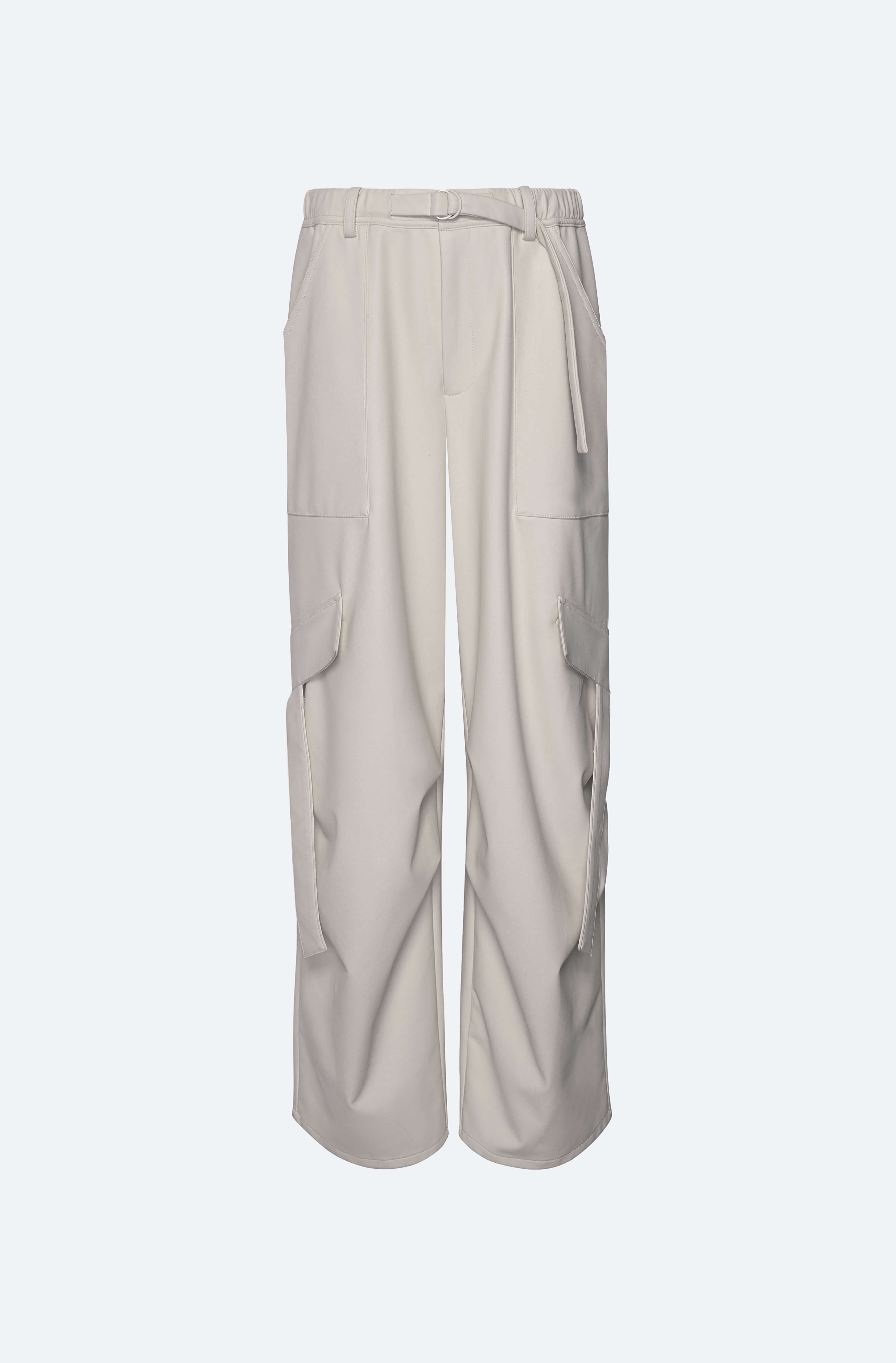 Faux Leather Utility Pocket Pant - 2