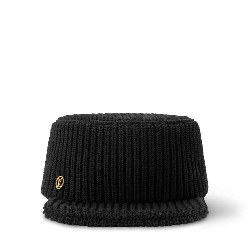 Knitted Squared Cap 1