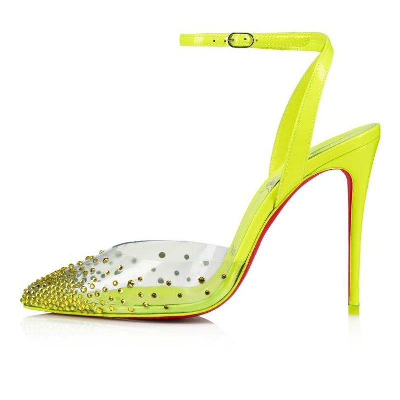 Christian Louboutin Spikaqueen Yellow outlook