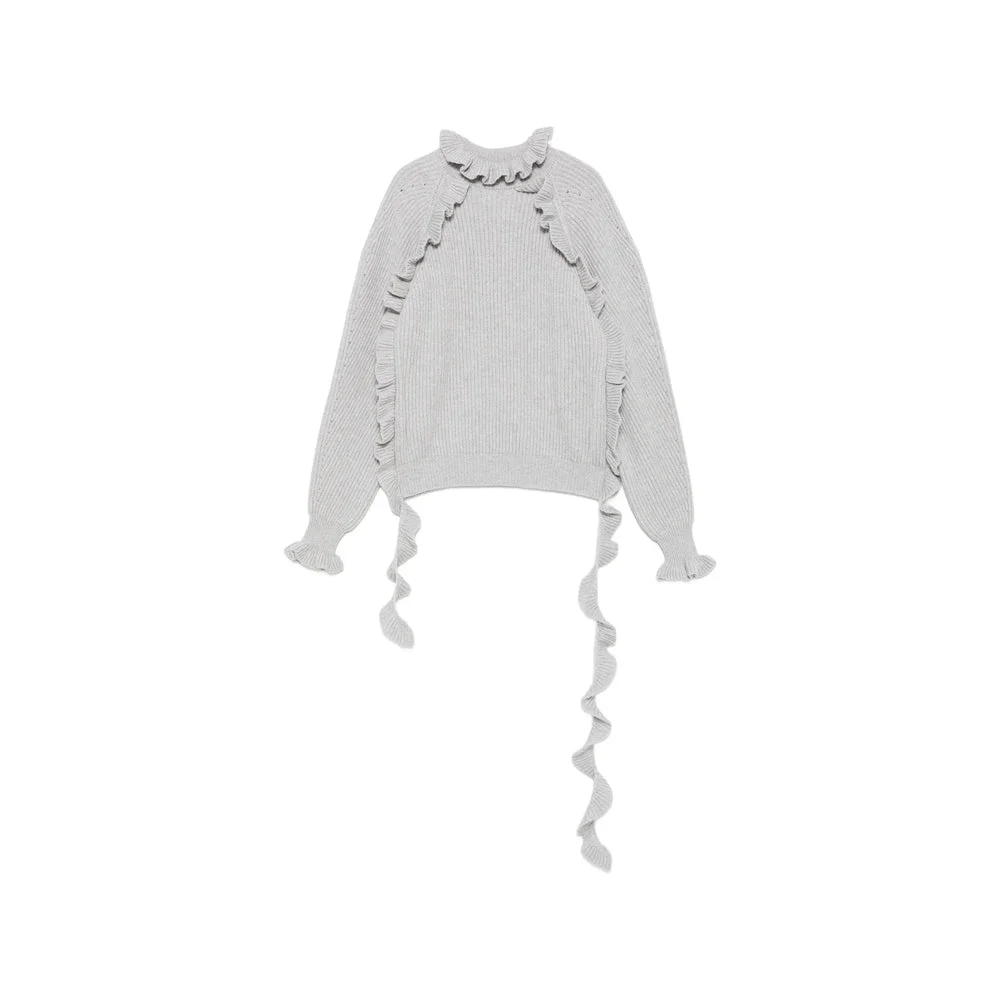 Blumarine Grey Knitwear - Jumpers Women - 1