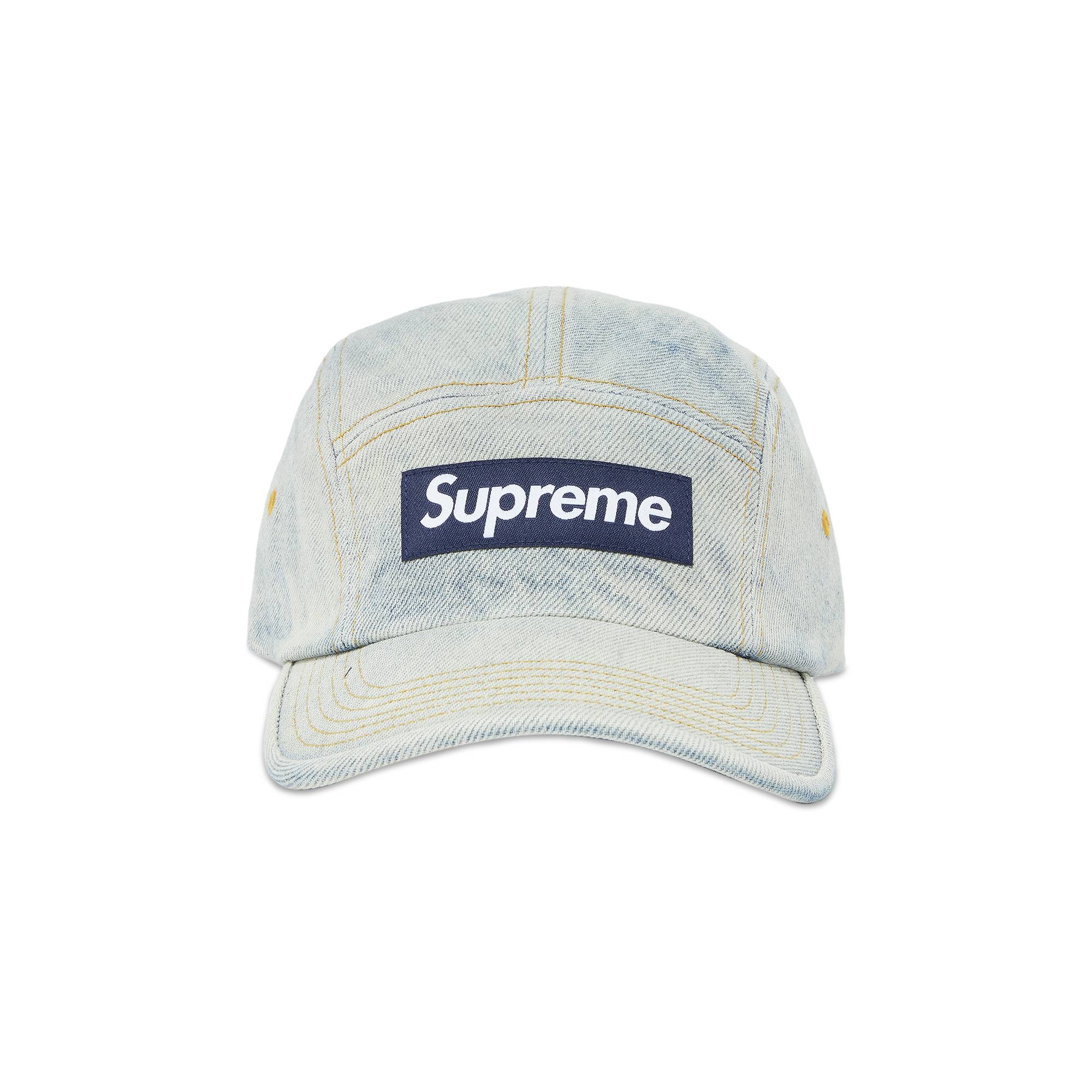 Supreme Denim Camp Cap 'Dirty Indigo'