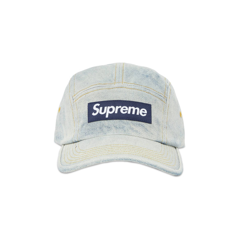 Supreme Denim Camp Cap 'Dirty Indigo' - 1