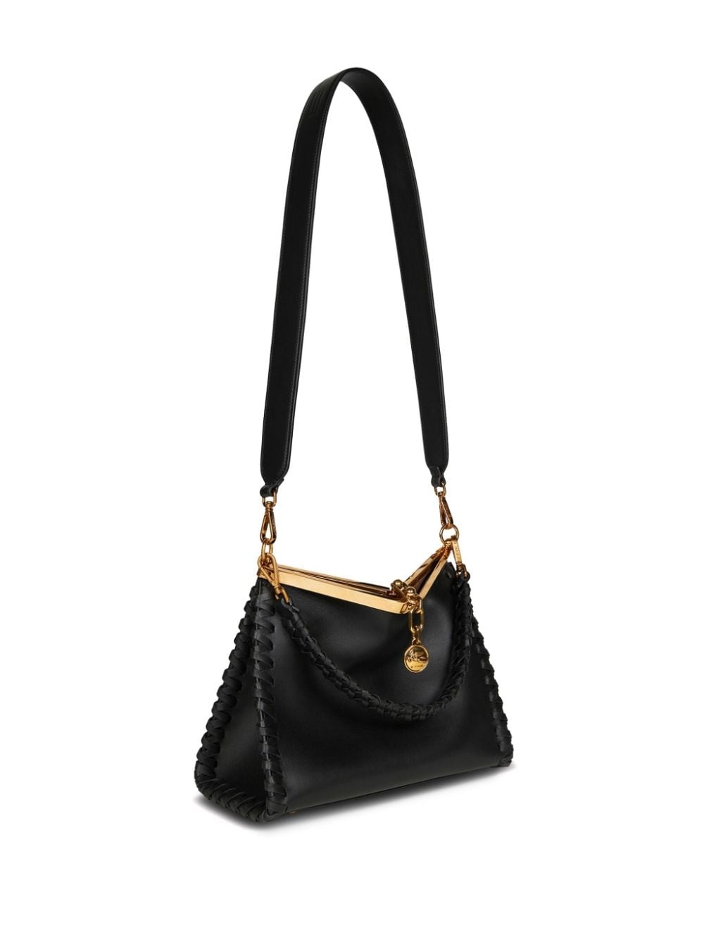 medium Vela leather shoulder bag - 2