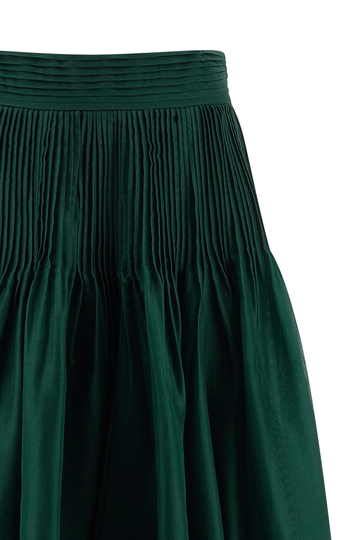 'Pintucked Organza' skirt - 3