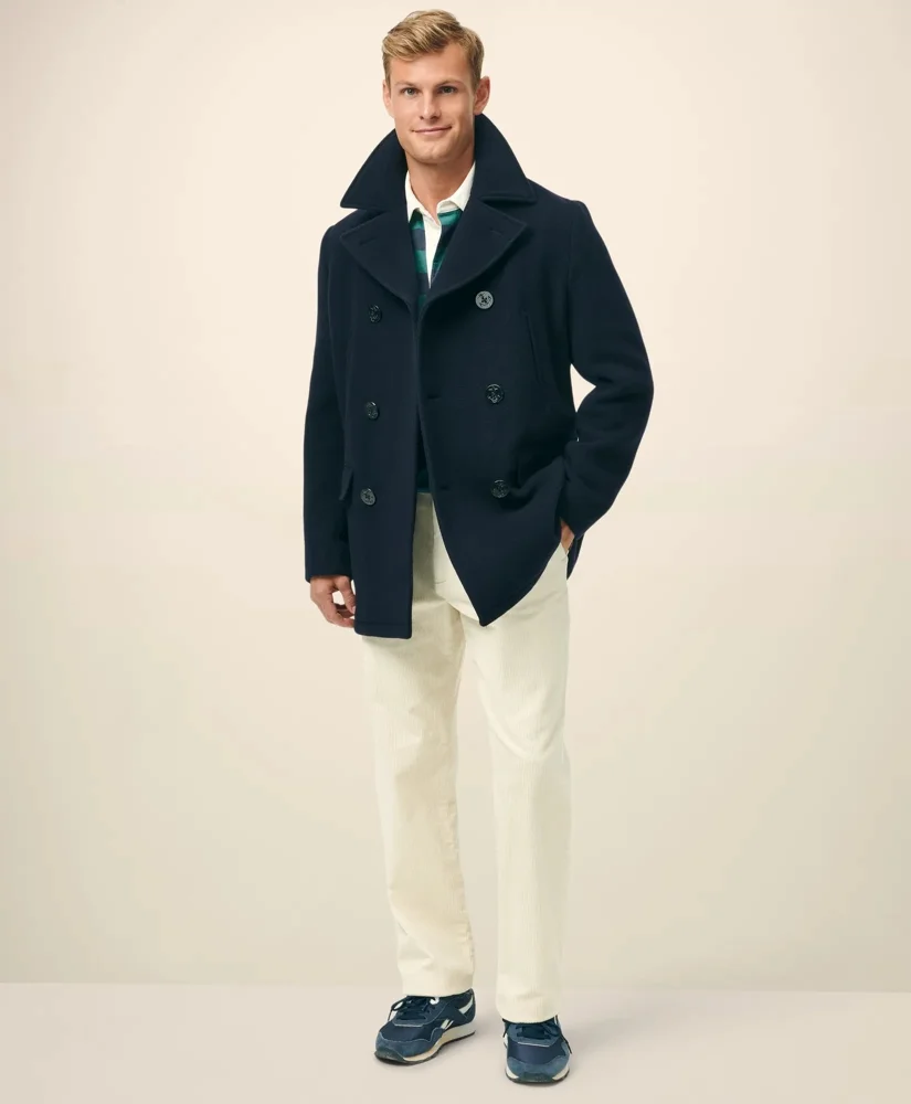 Wool Peacoat - 1