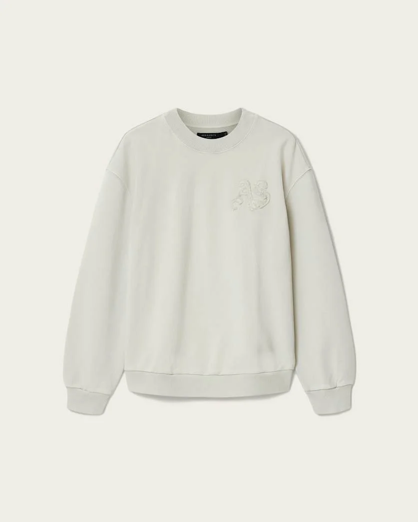 INSIGNIA CREW NECK COTTON SWEATSHIRT - 1