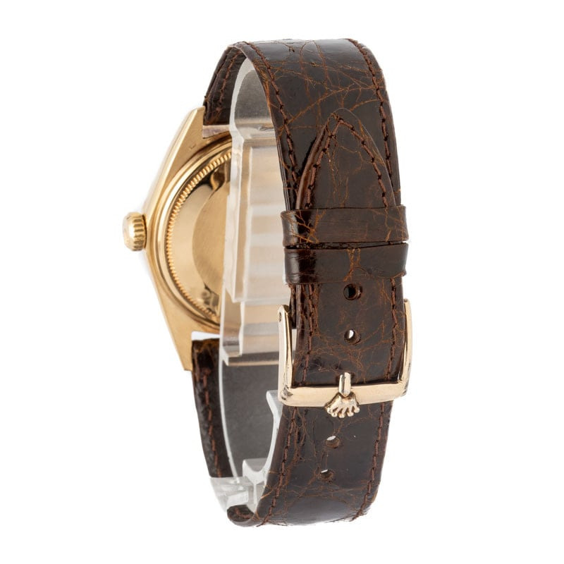 Pre-owned Rolex Day-Date Ref 1803 Champagne Pie Pan Dial - 3