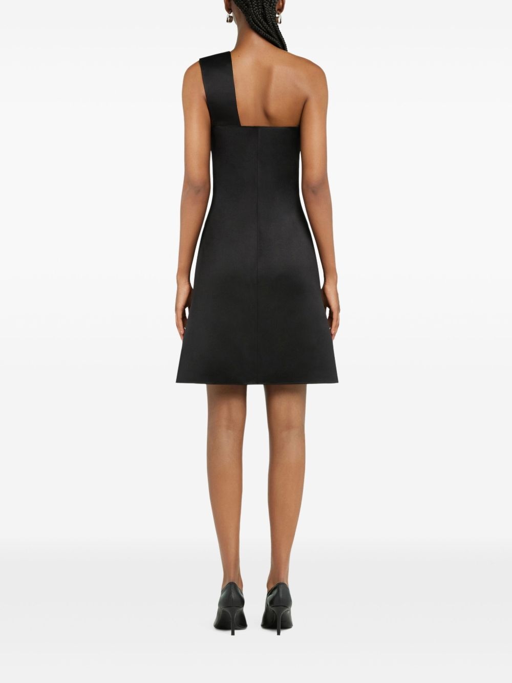 cut-out mini dress - 4